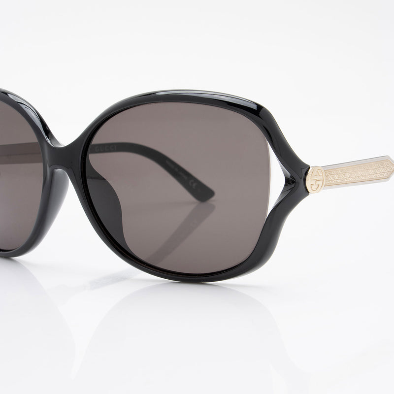 Gucci Oversize GG Sunglasses (SHF-8FcT1x)