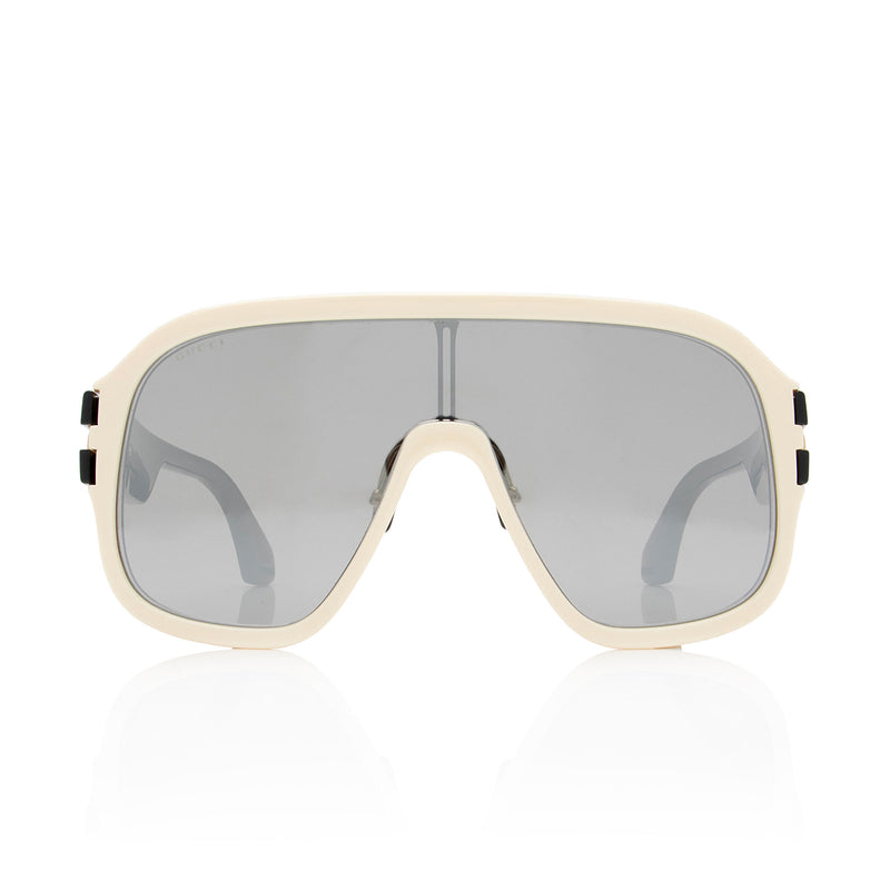 Gucci Oversized Shield Sunglasses (SHF-Y3TGfI)