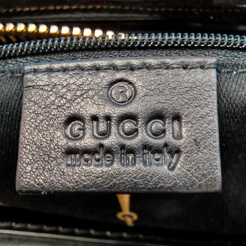Gucci Patent Boston Bag (SHG-SjjnhF)