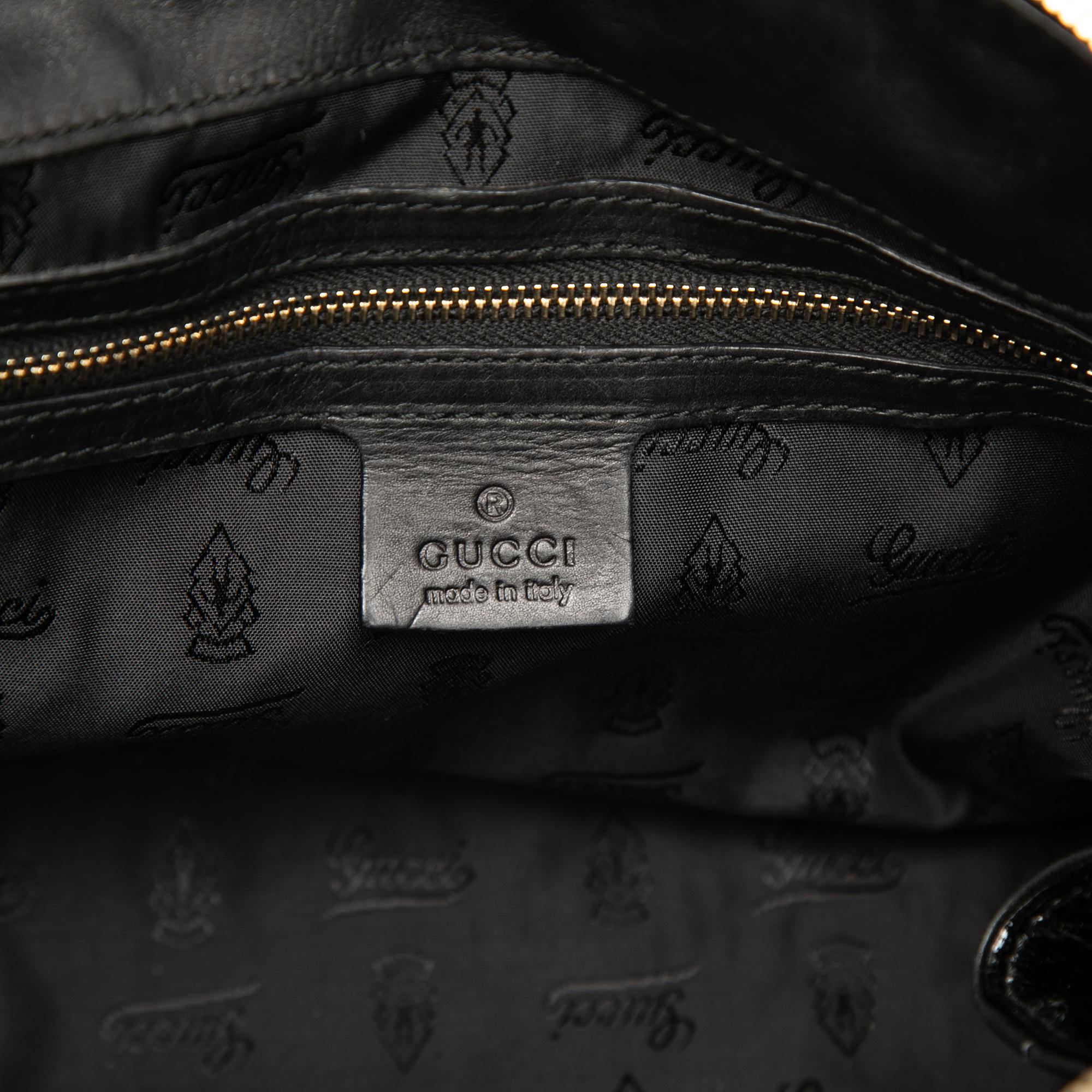 Gucci Patent Hysteria Handbag