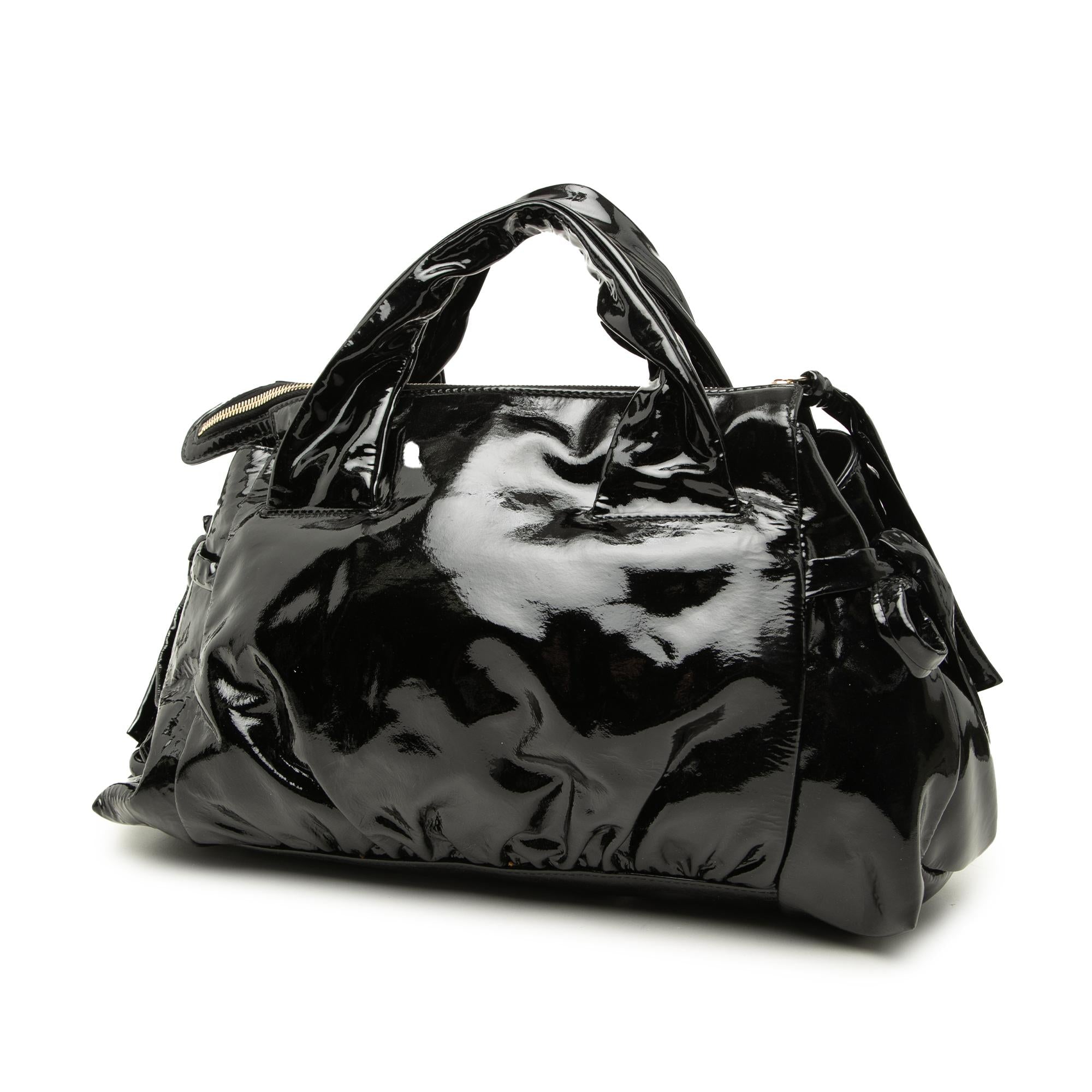 Gucci Patent Hysteria Handbag