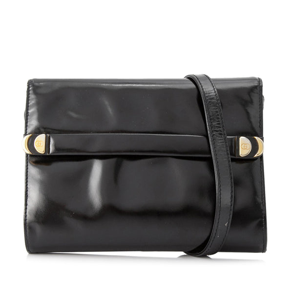 Gucci Patent Leather Crossbody Bag (SHG-FAiQ6k)