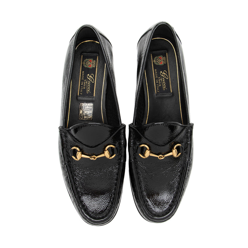 Gucci Patent Leather Horsebit 1953 Loafers - Size 6.5 / 36.5 (SHF-7m1TSH)