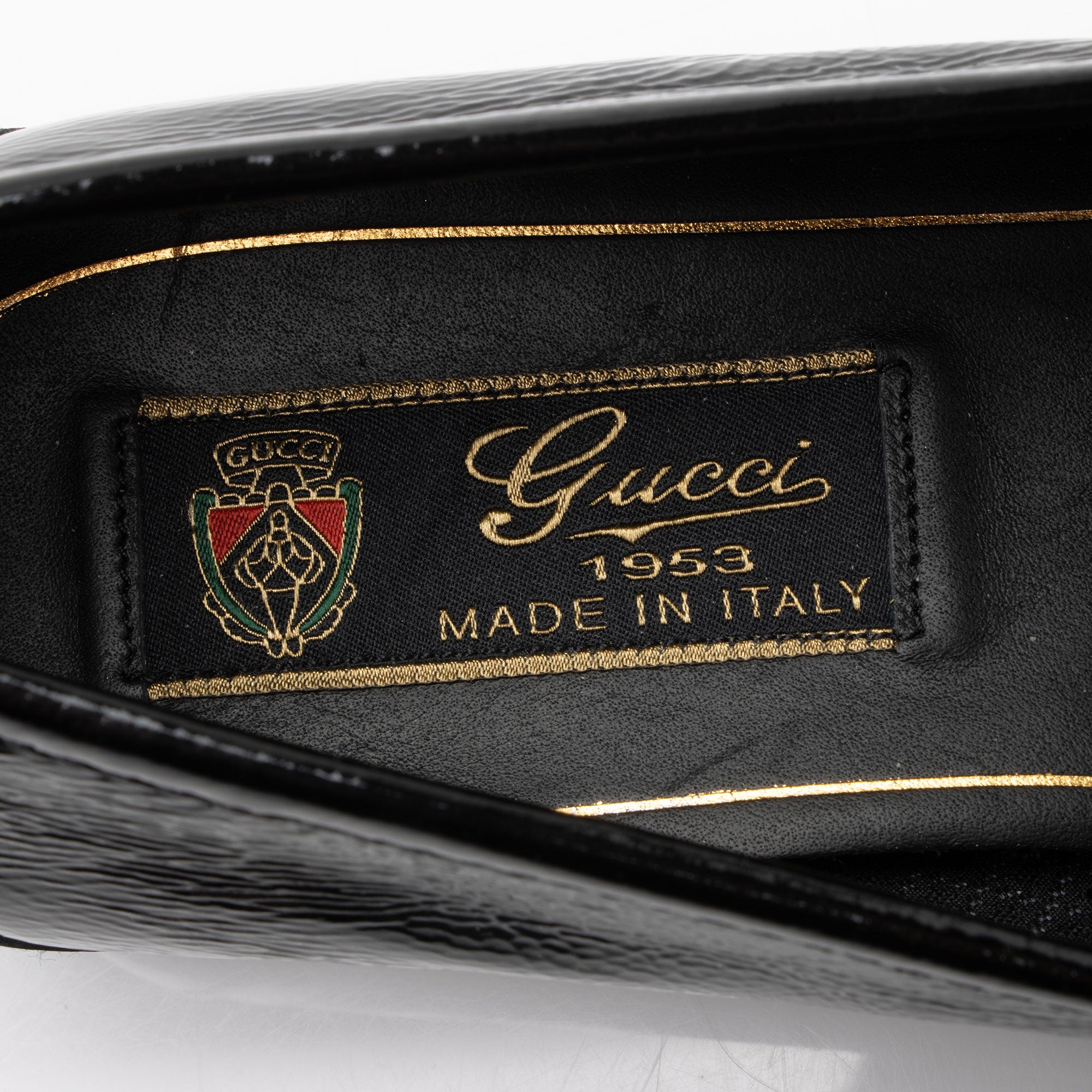 Gucci Patent Leather Horsebit 1953 Loafers - Size 6.5 / 36.5 (SHF-7m1TSH)