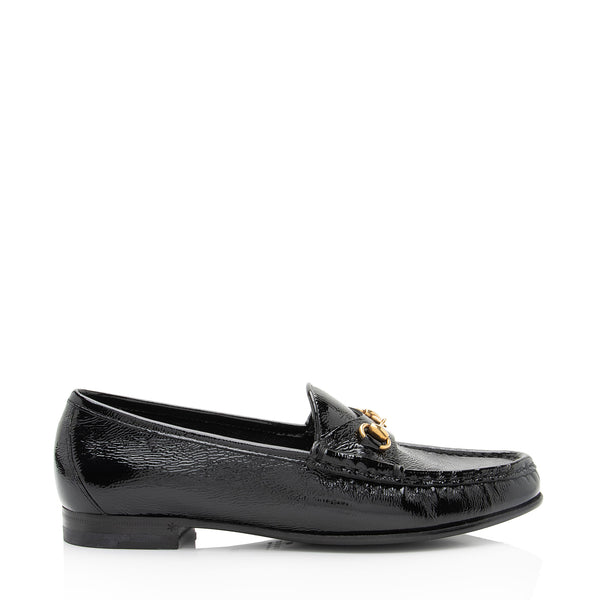 Gucci Patent Leather Horsebit 1953 Loafers - Size 6.5 / 36.5 (SHF-7m1TSH)