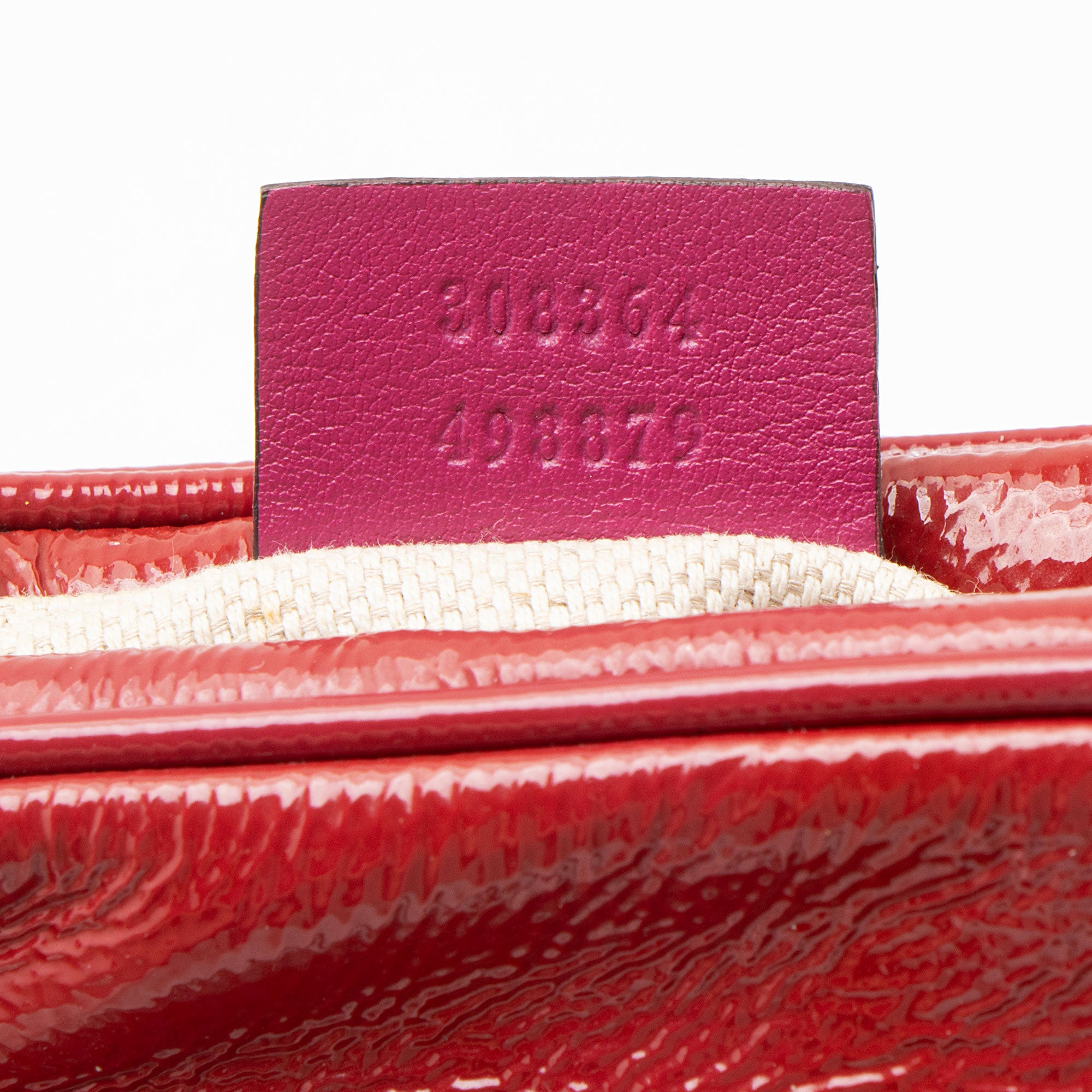 Gucci Patent Leather Soho Disco Bag