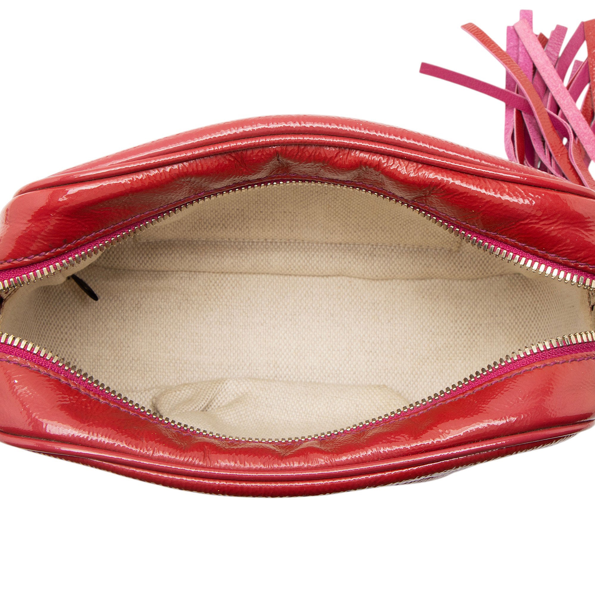 Gucci Patent Leather Soho Disco Bag