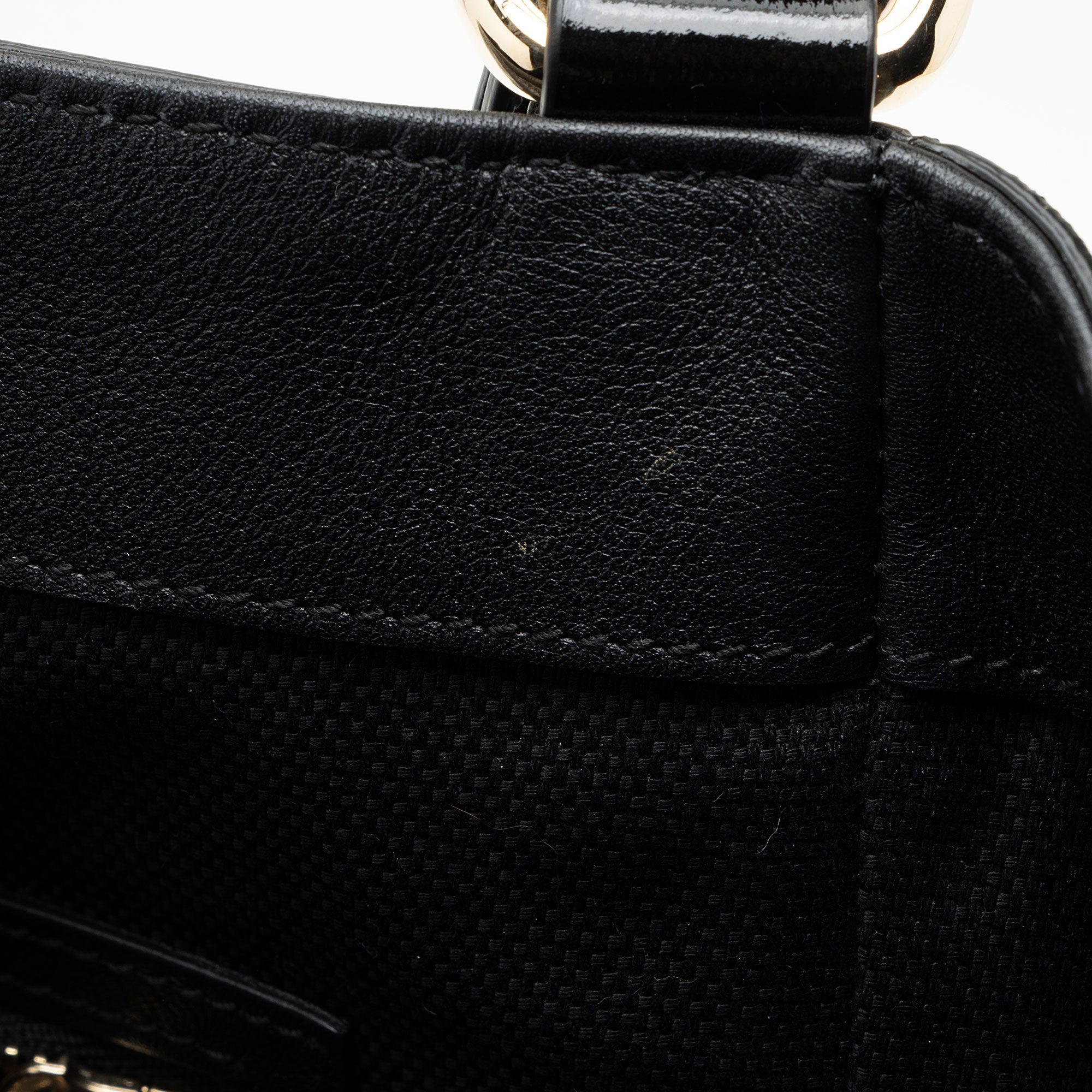 Gucci Patent Leather Soho Medium Tote
