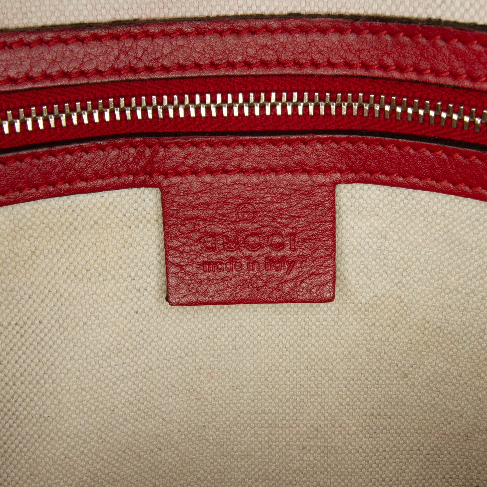 Gucci Patent Microguccissima Nice Dome Satchel (SHG-NUS8YT)