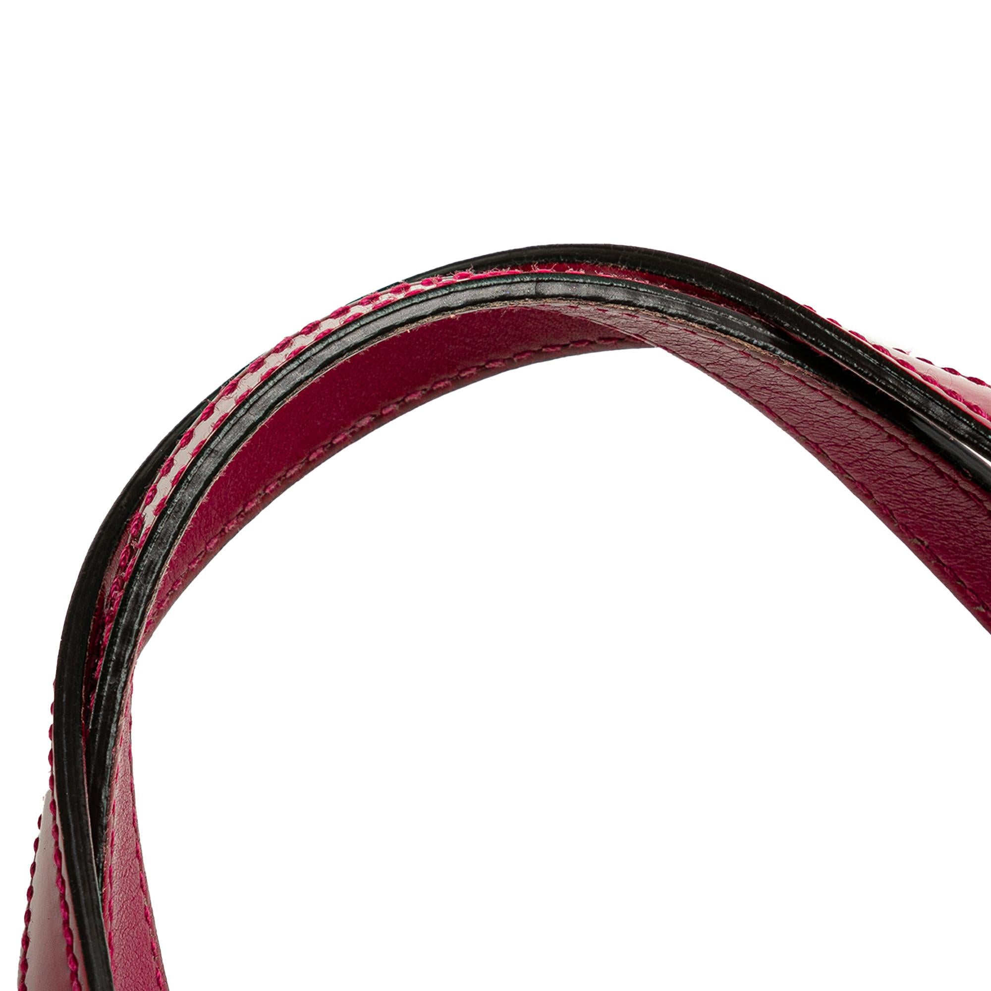 Gucci Patent Microguccissima Nice Tote
