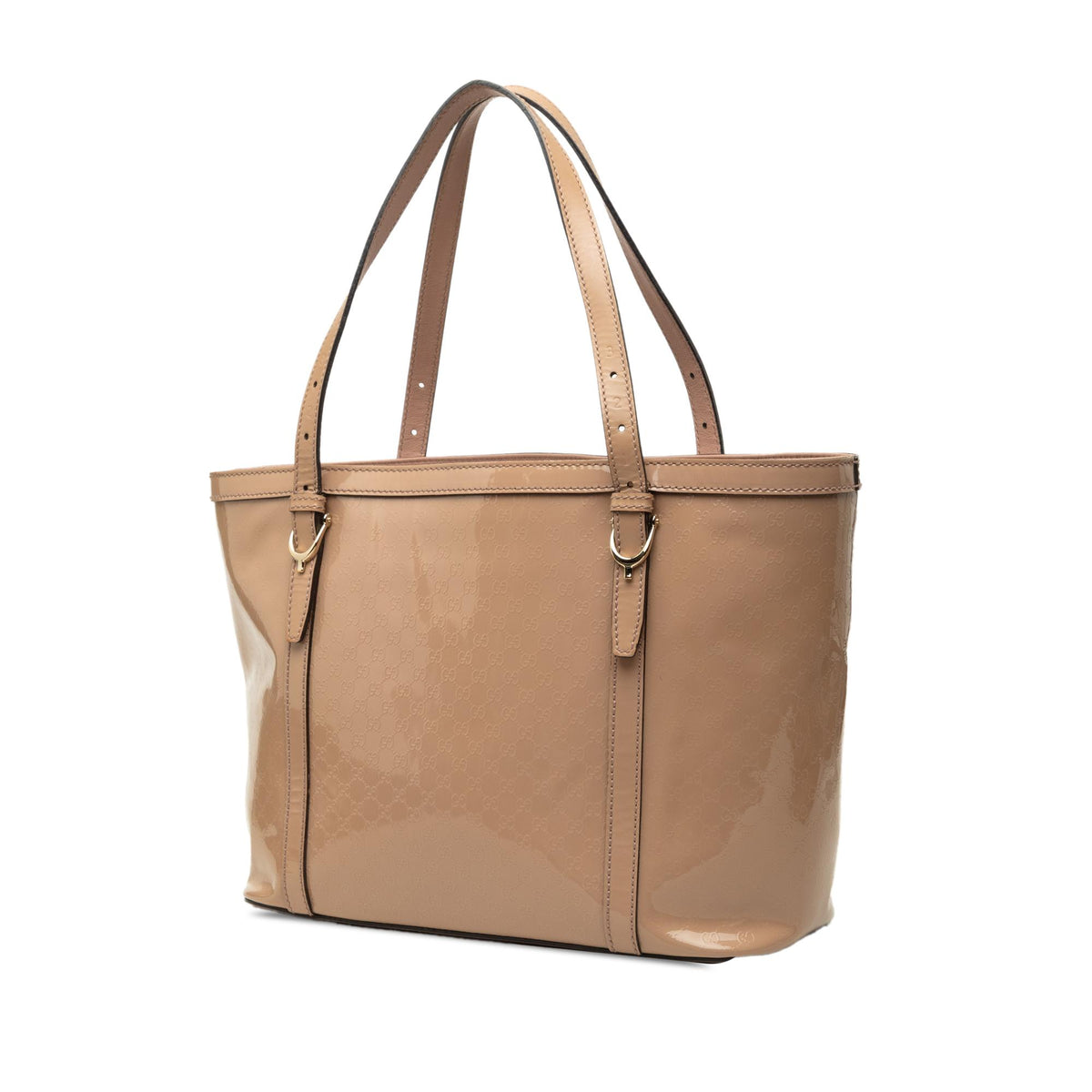 Gucci Patent Microguccissima Nice Tote
