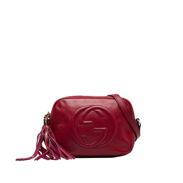 Gucci Patent Soho Disco Crossbody Bag (SHG-NjcUh1)
