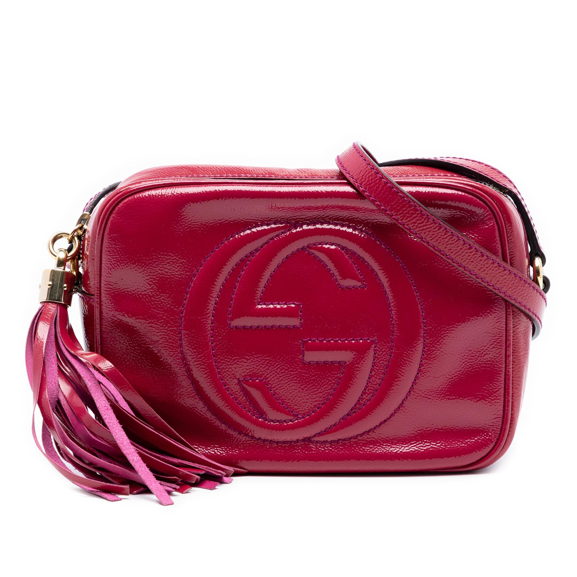 Gucci Patent Soho Disco Crossbody