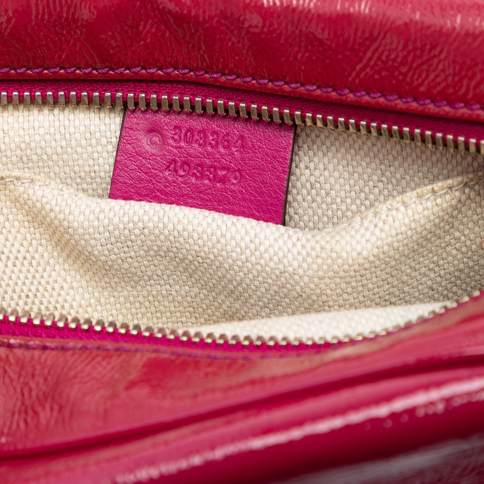 Gucci Patent Soho Disco Crossbody