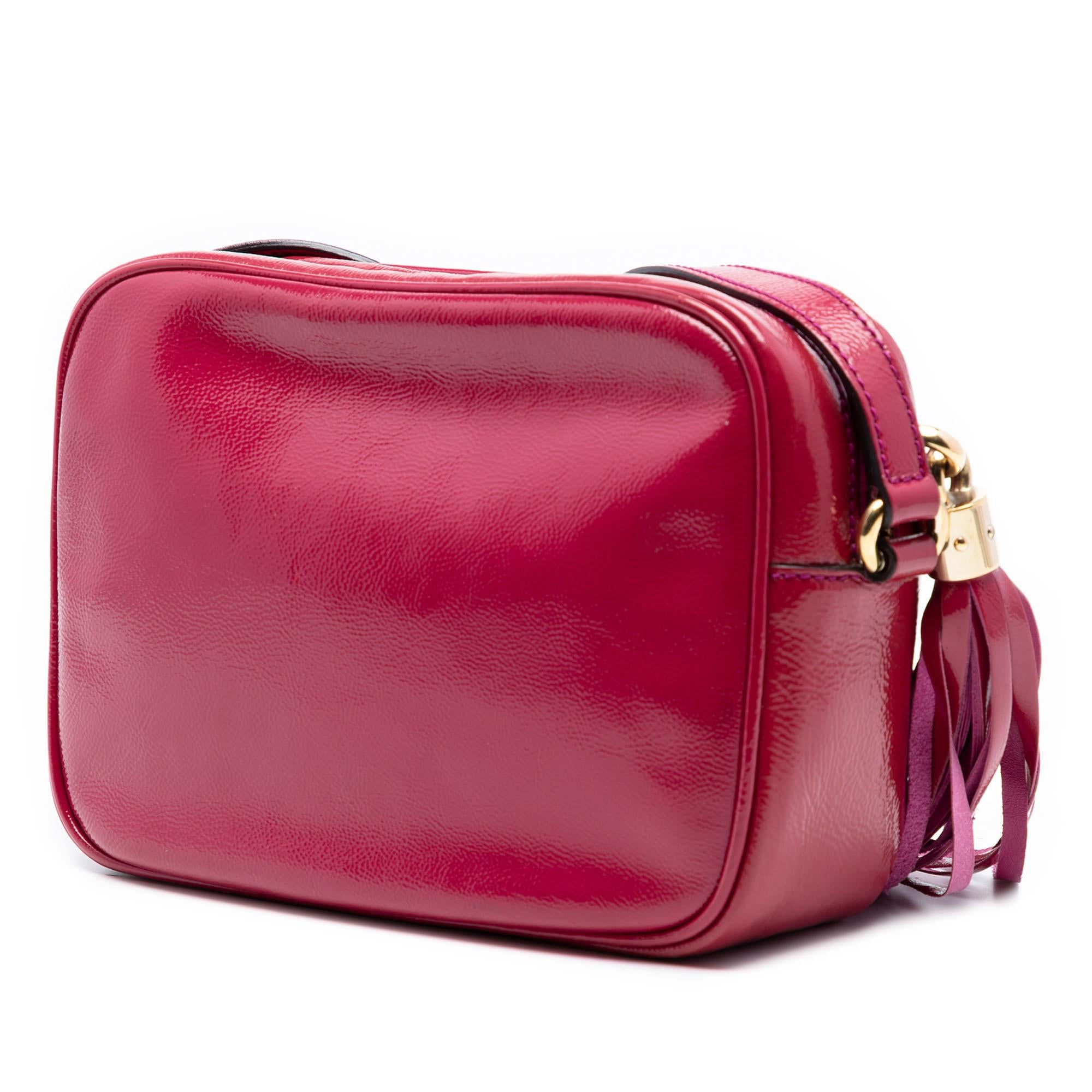 Gucci Patent Soho Disco Crossbody