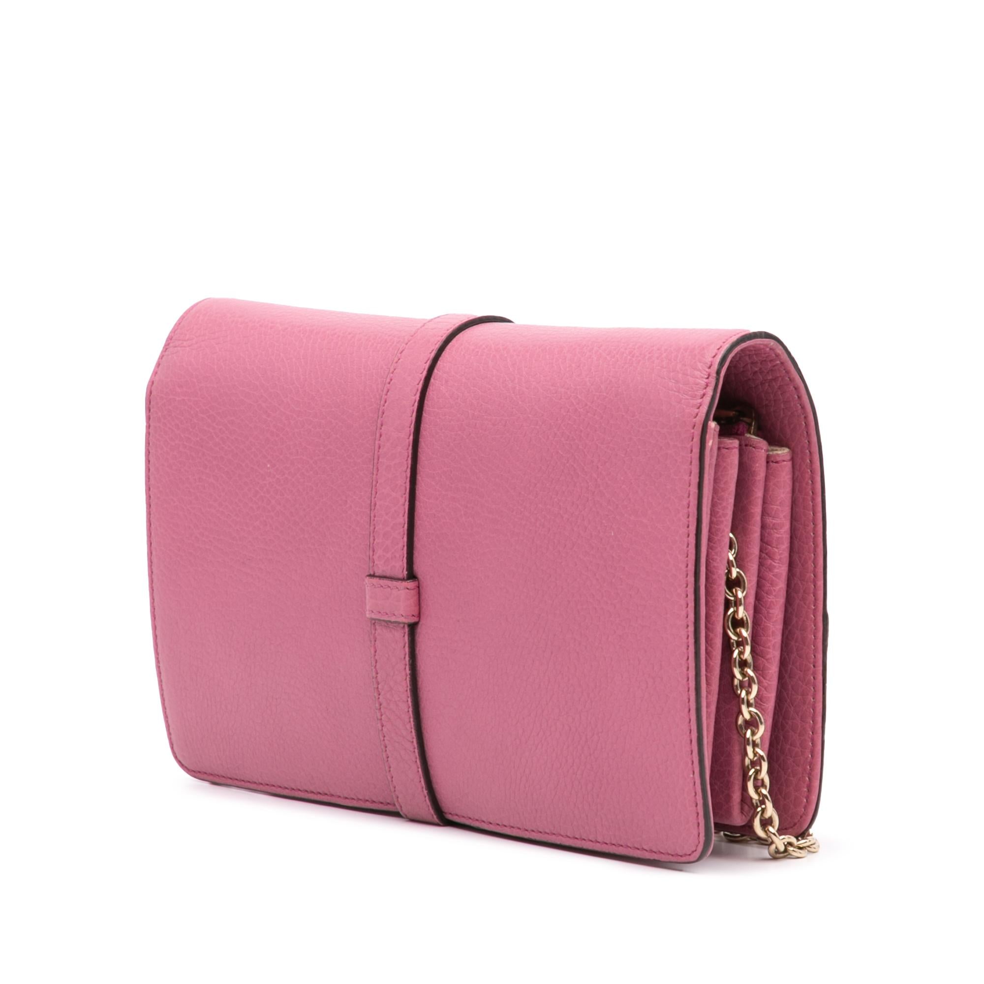 Gucci Pebbled Calfskin Piston Broadway Evening Bag