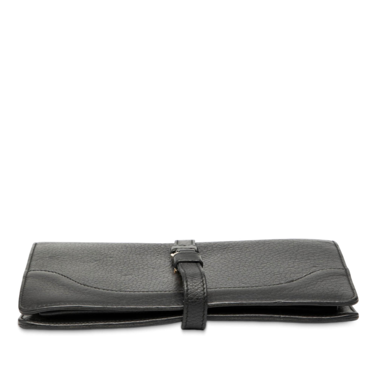 Gucci Pebbled Calfskin Piston Broadway Evening Bag