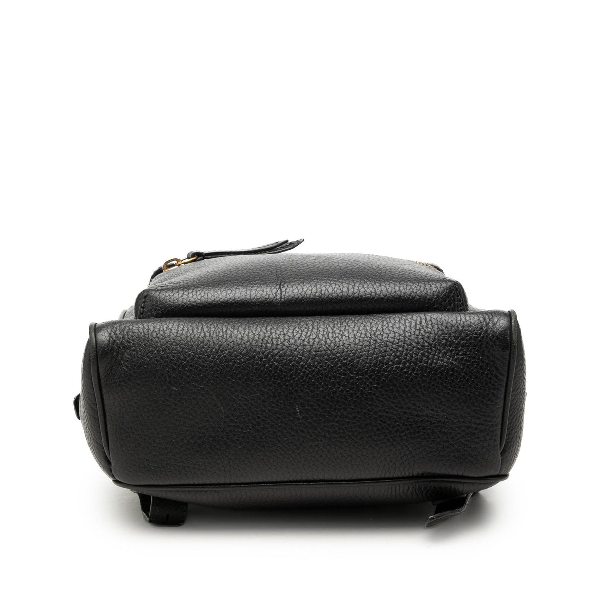 Gucci Pebbled Calfskin Soho Chain Backpack