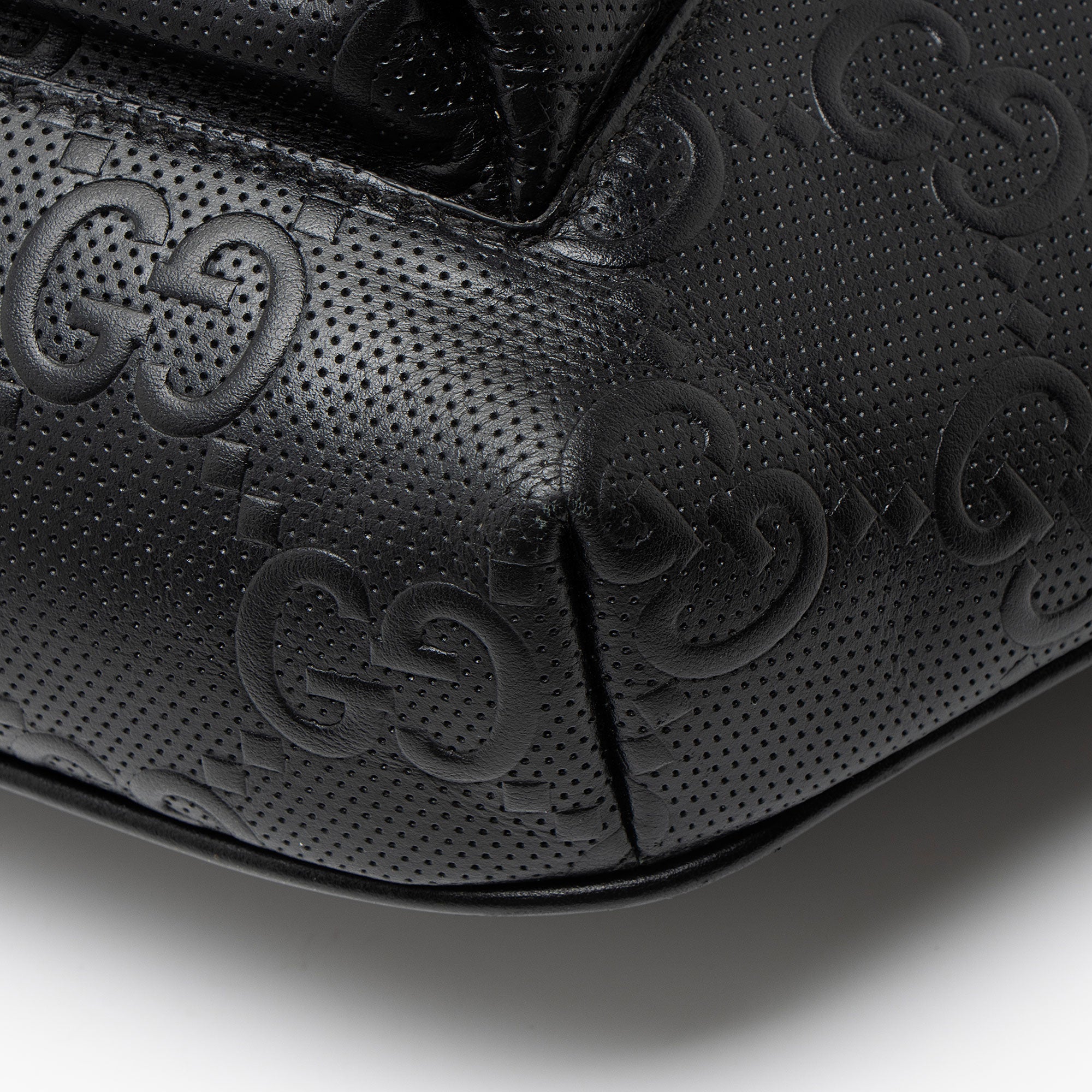 Gucci Perforated GG Embossed Pocket Belt Bag