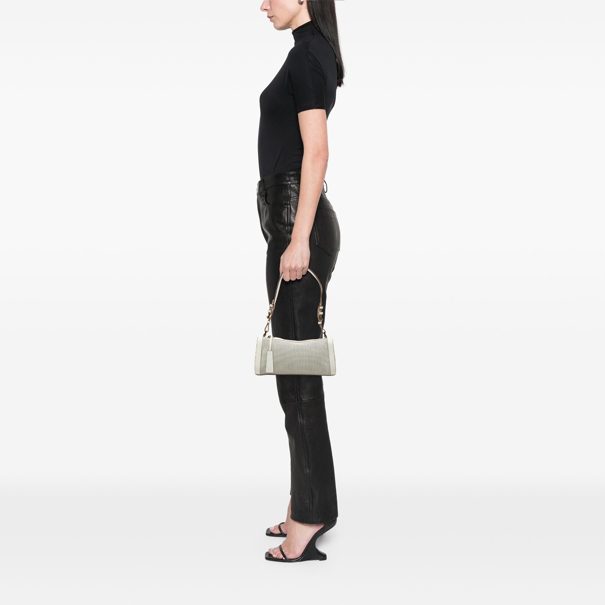 Gucci Perforated Leather Shoulder Bag