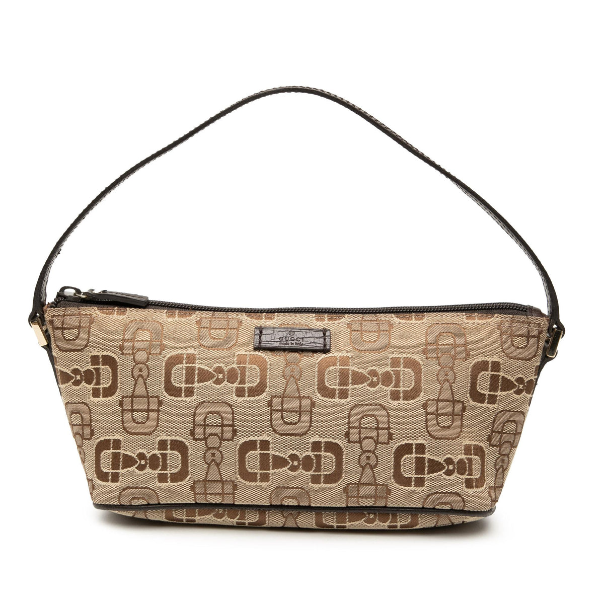 Gucci Printed Canvas Horsebit Boat
