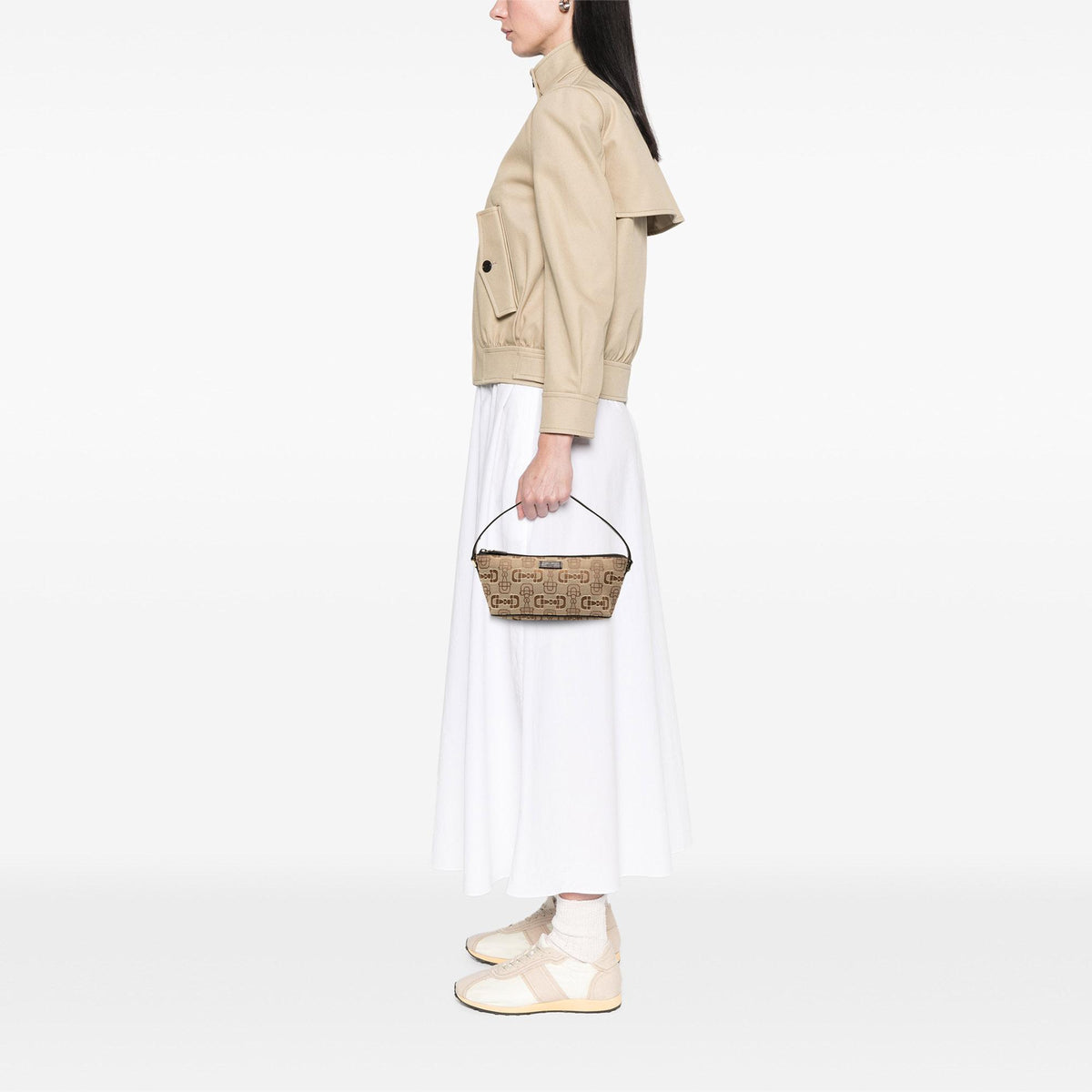 Gucci Printed Canvas Horsebit Boat