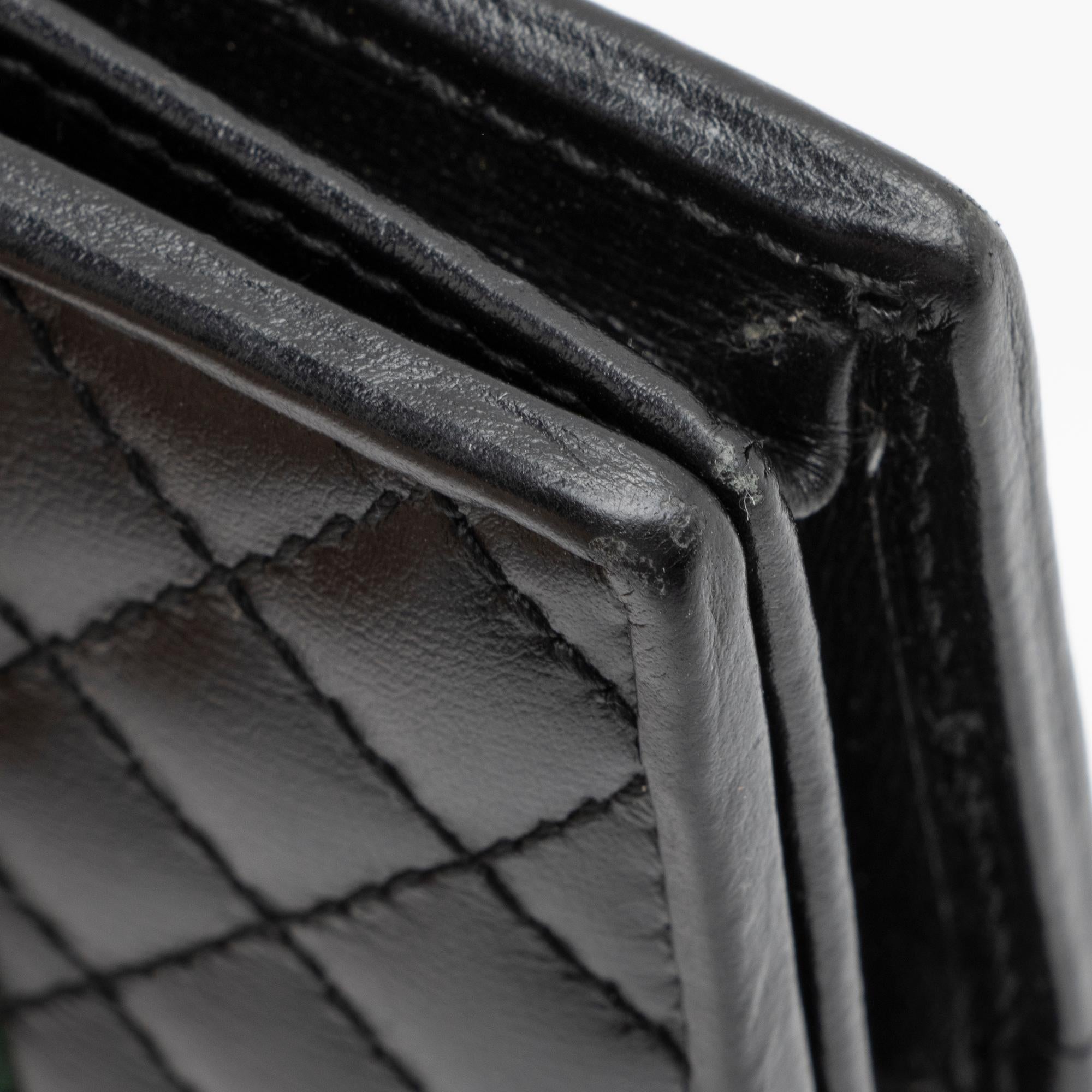 Gucci Quilted Leather GG Marmont Web Trapuntata Card Case Wallet (SHF-9USkLq)