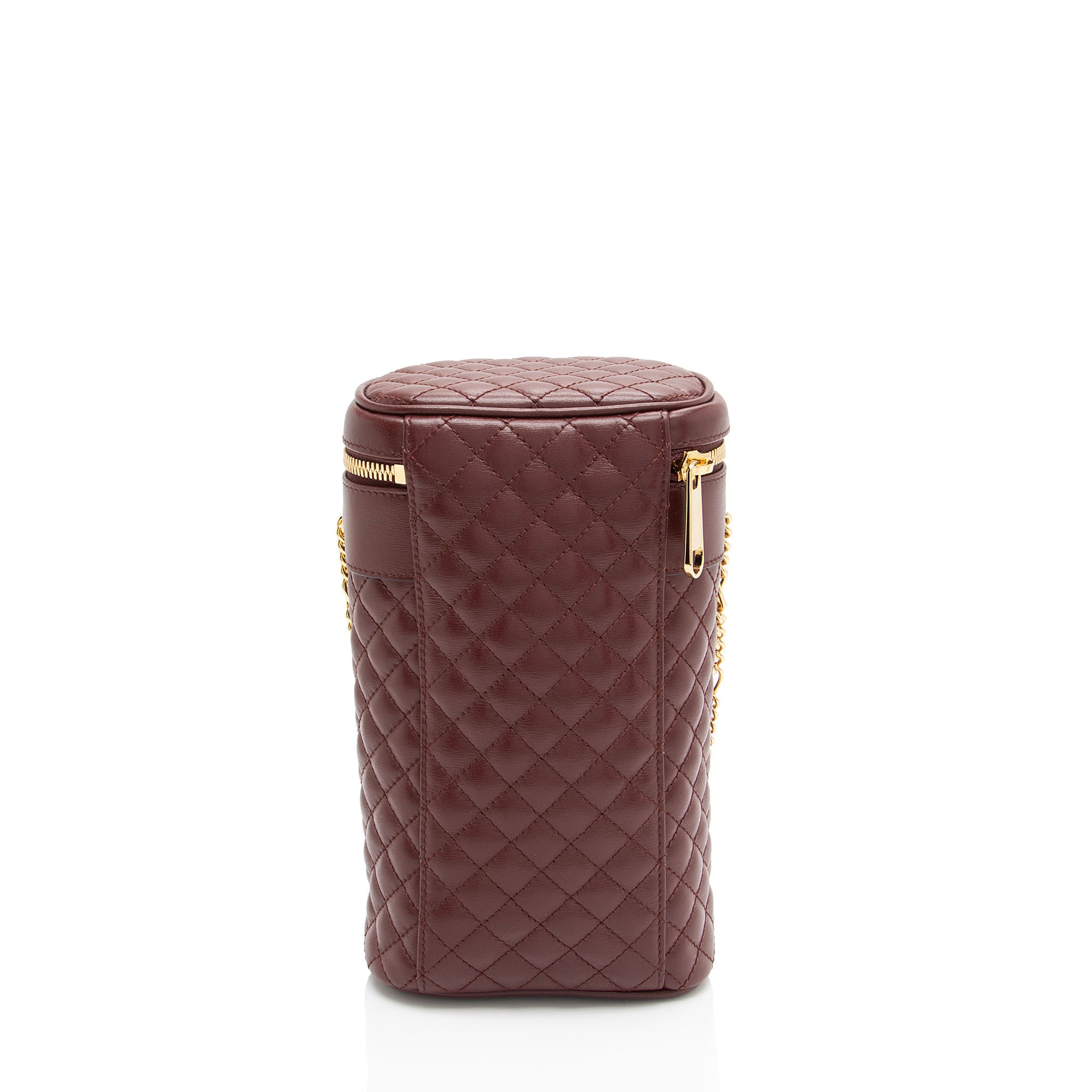 Gucci Quilted Leather Zumi Cylindrical Belt Bag