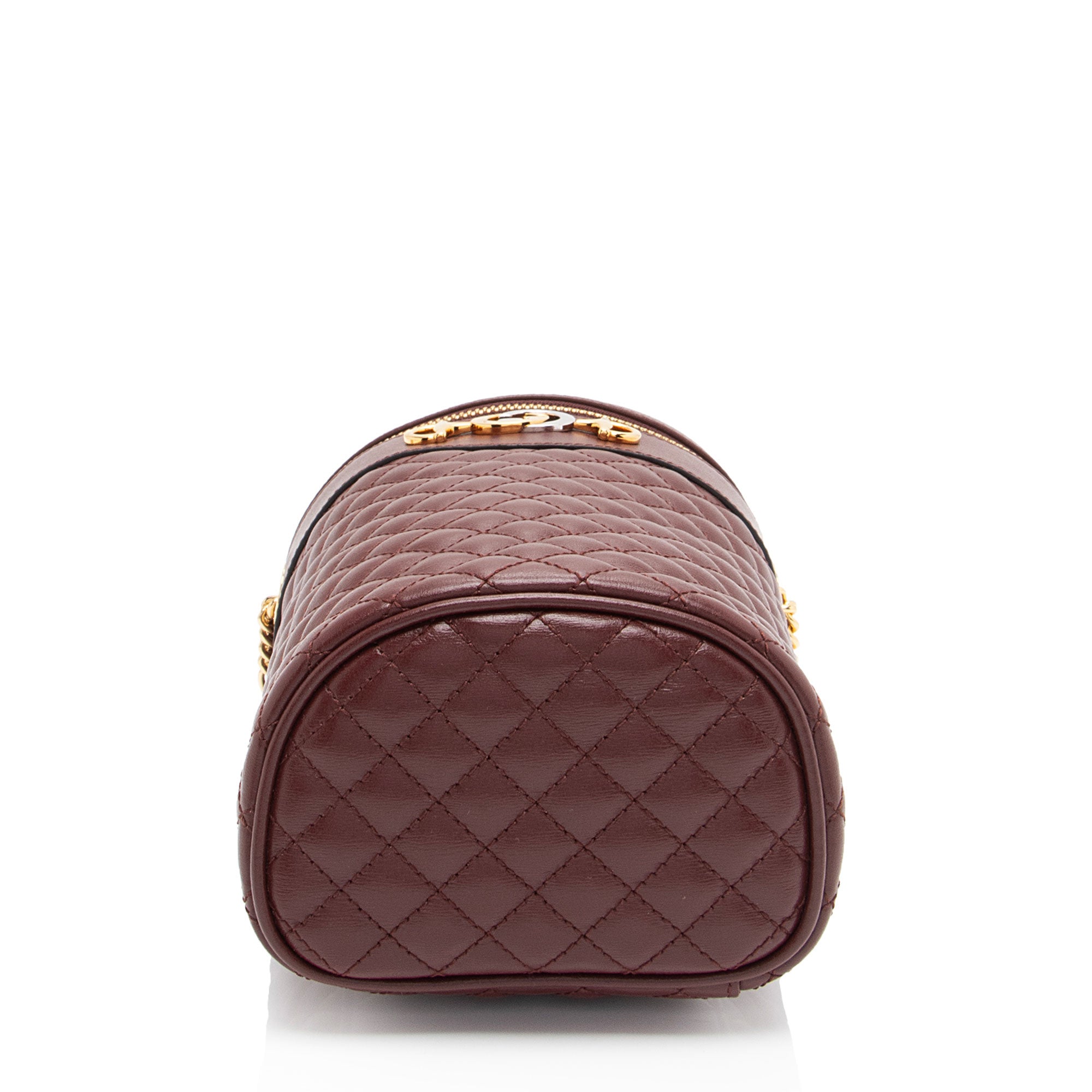 Gucci Quilted Leather Zumi Cylindrical Belt Bag