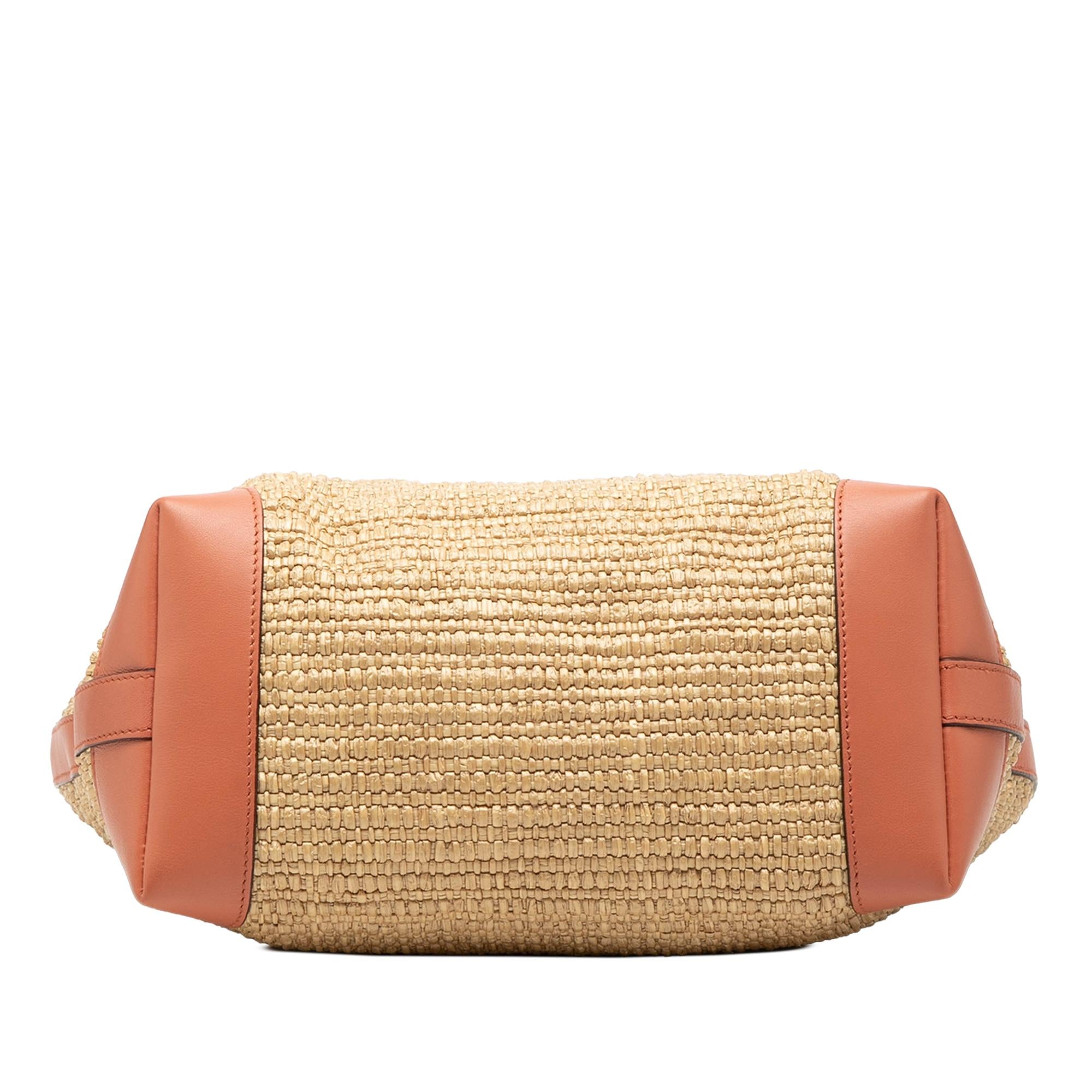 Gucci Raffia Bamboo Childrens Tote