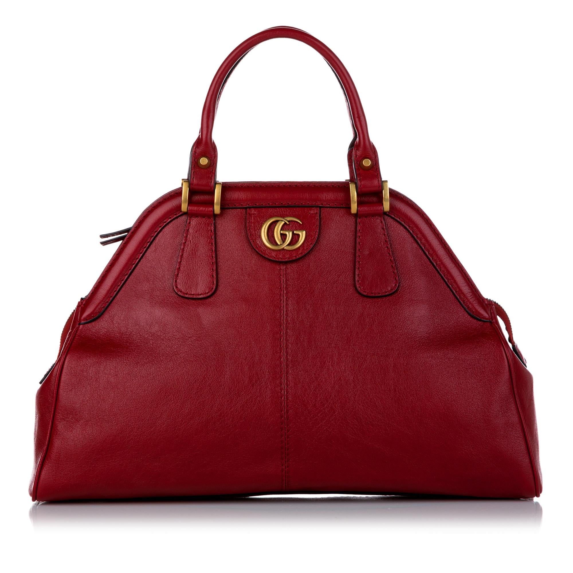 Gucci ReBelle Leather Satchel (SHG-32565)