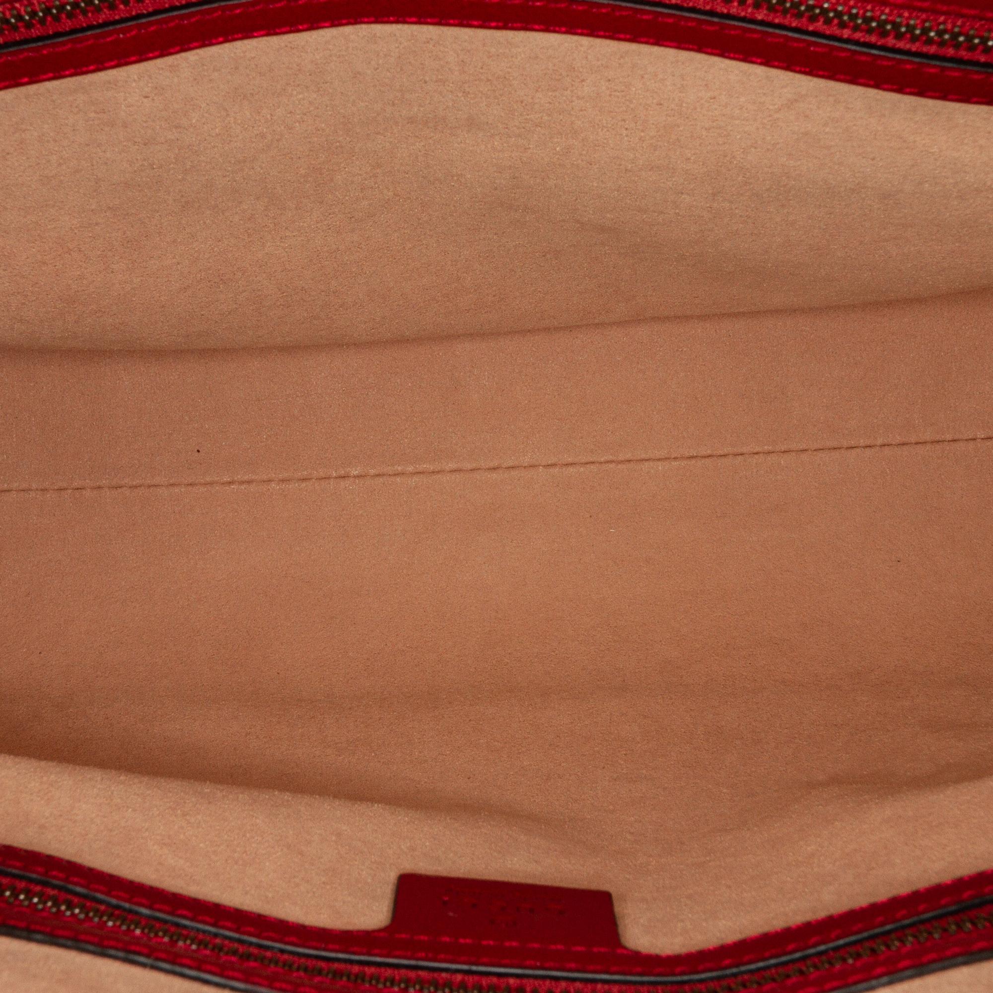 Gucci ReBelle Leather Satchel (SHG-32565)