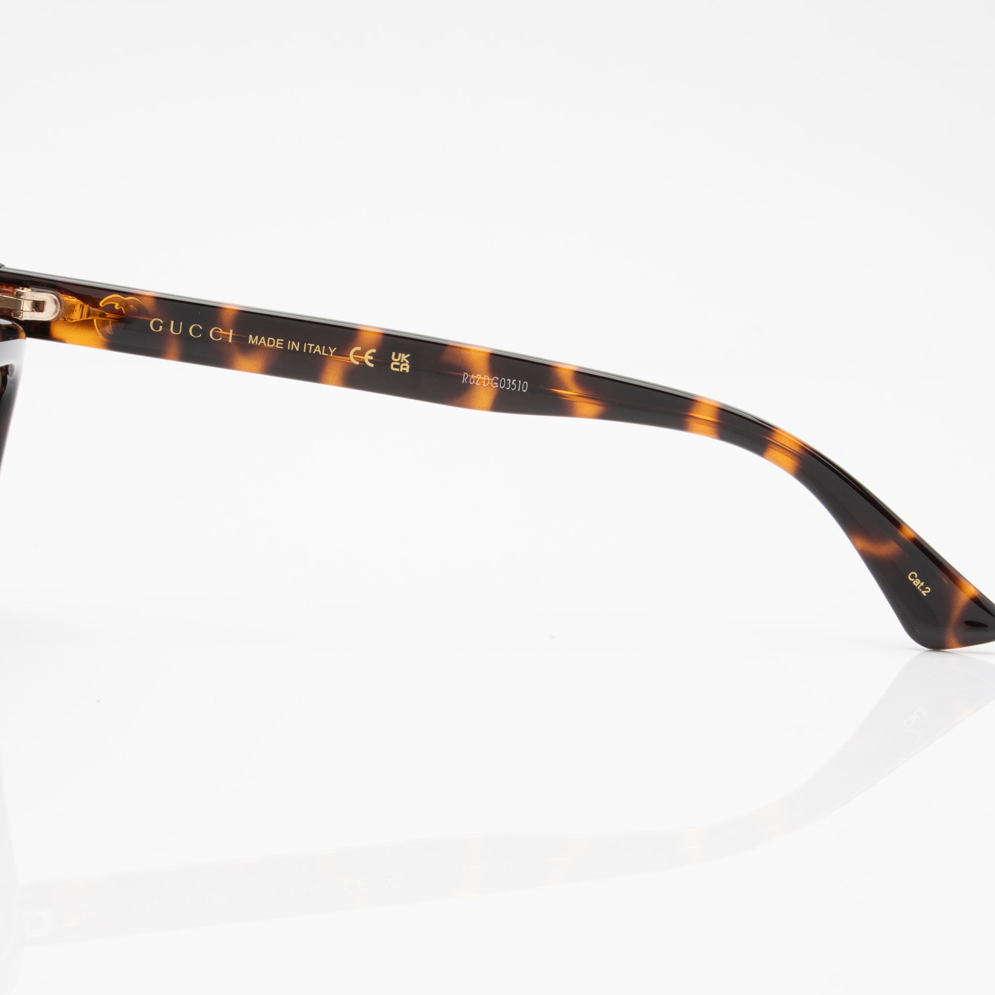 Gucci Round GG Sunglasses (SHF-Aox3r4)