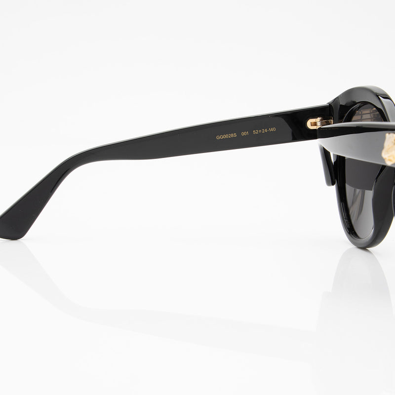 Gucci Round Interlocking GG Sunglasses (SHF-BnCs8t)