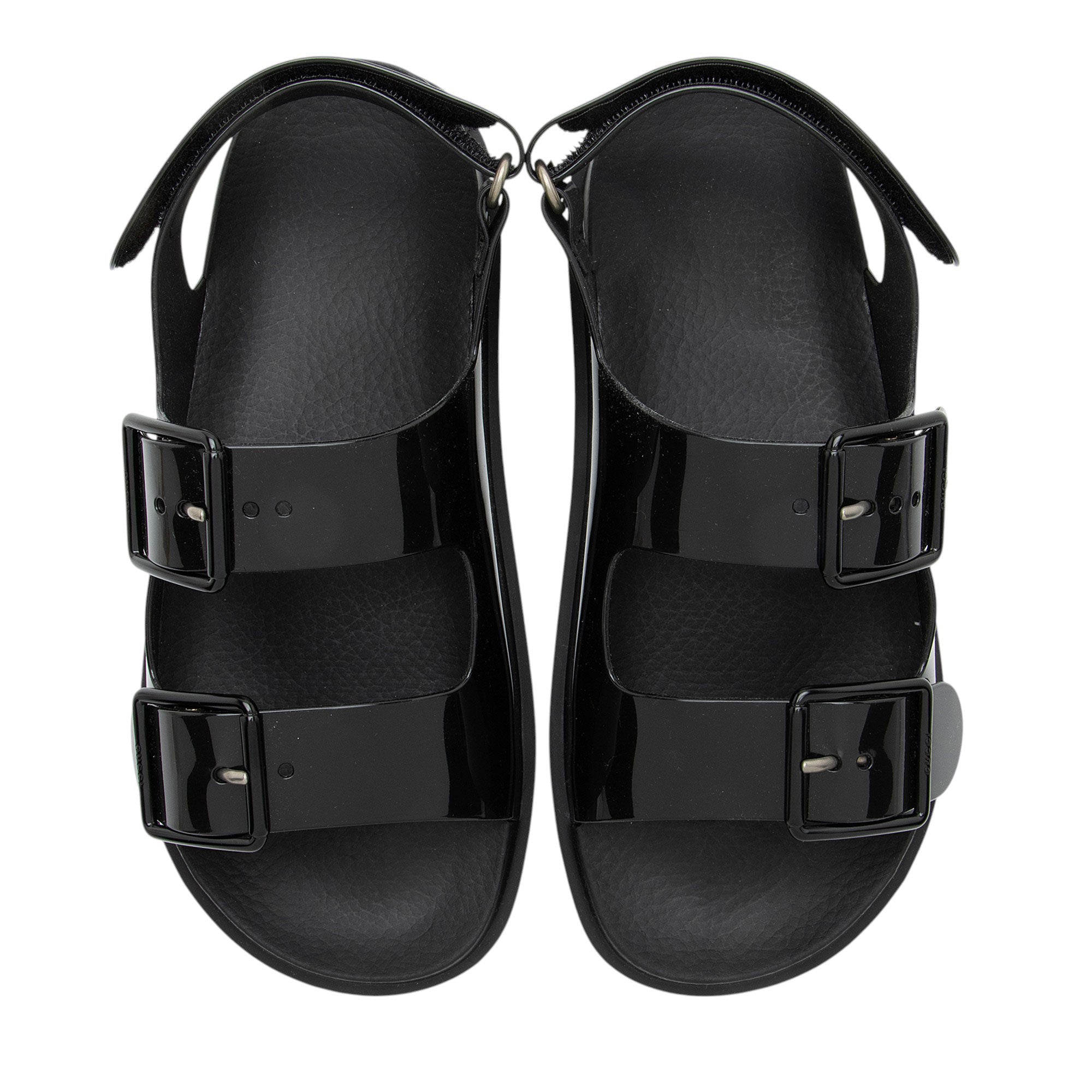 Gucci Rubber Double G Dad Sandals - Size 7 / 37