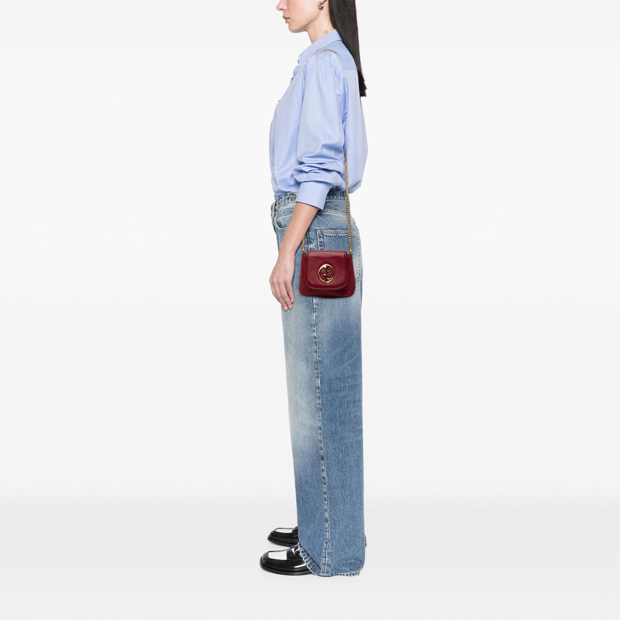 Gucci Small Calfskin 1973 Chain Crossbody