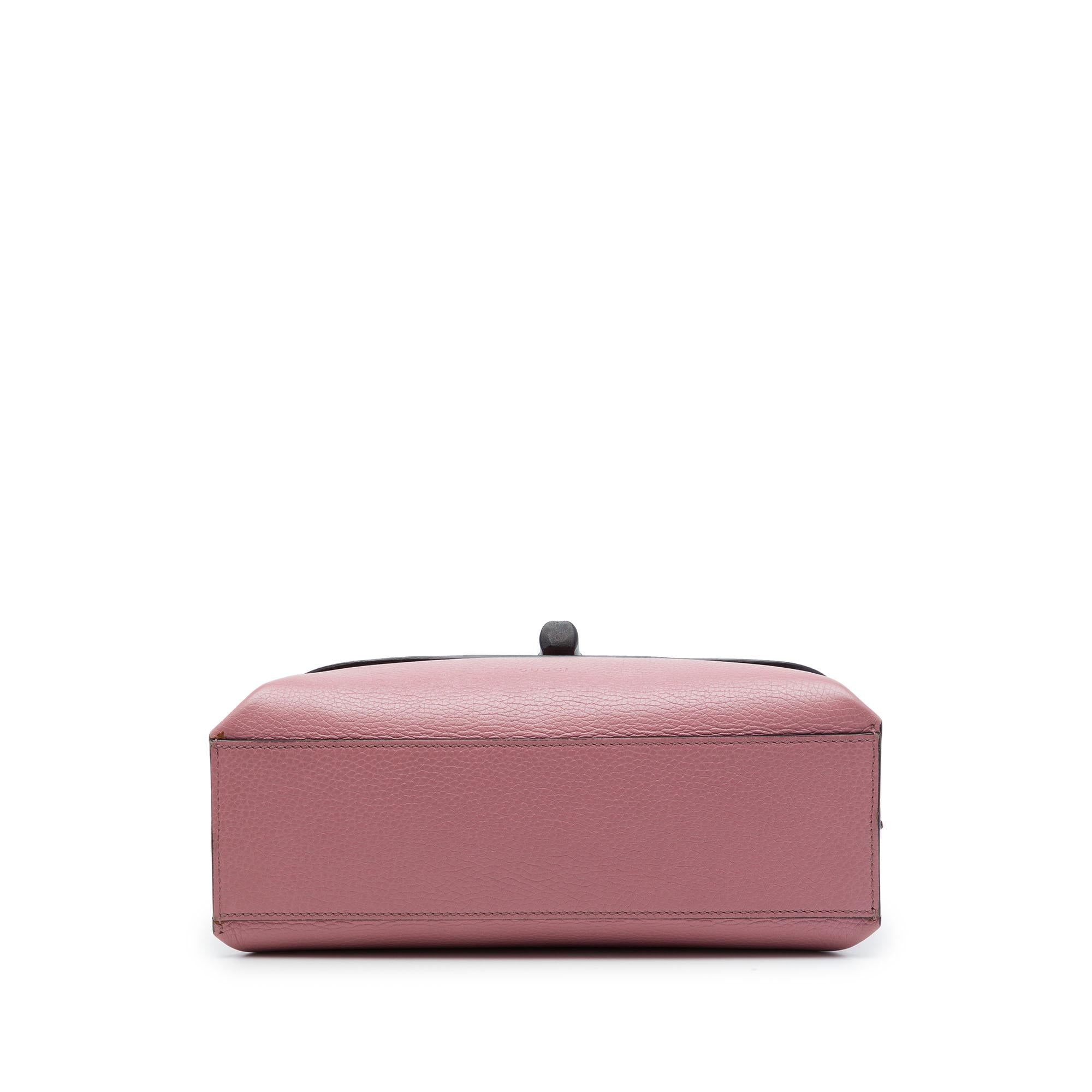 Gucci Small Calfskin Bamboo Daily Satchel