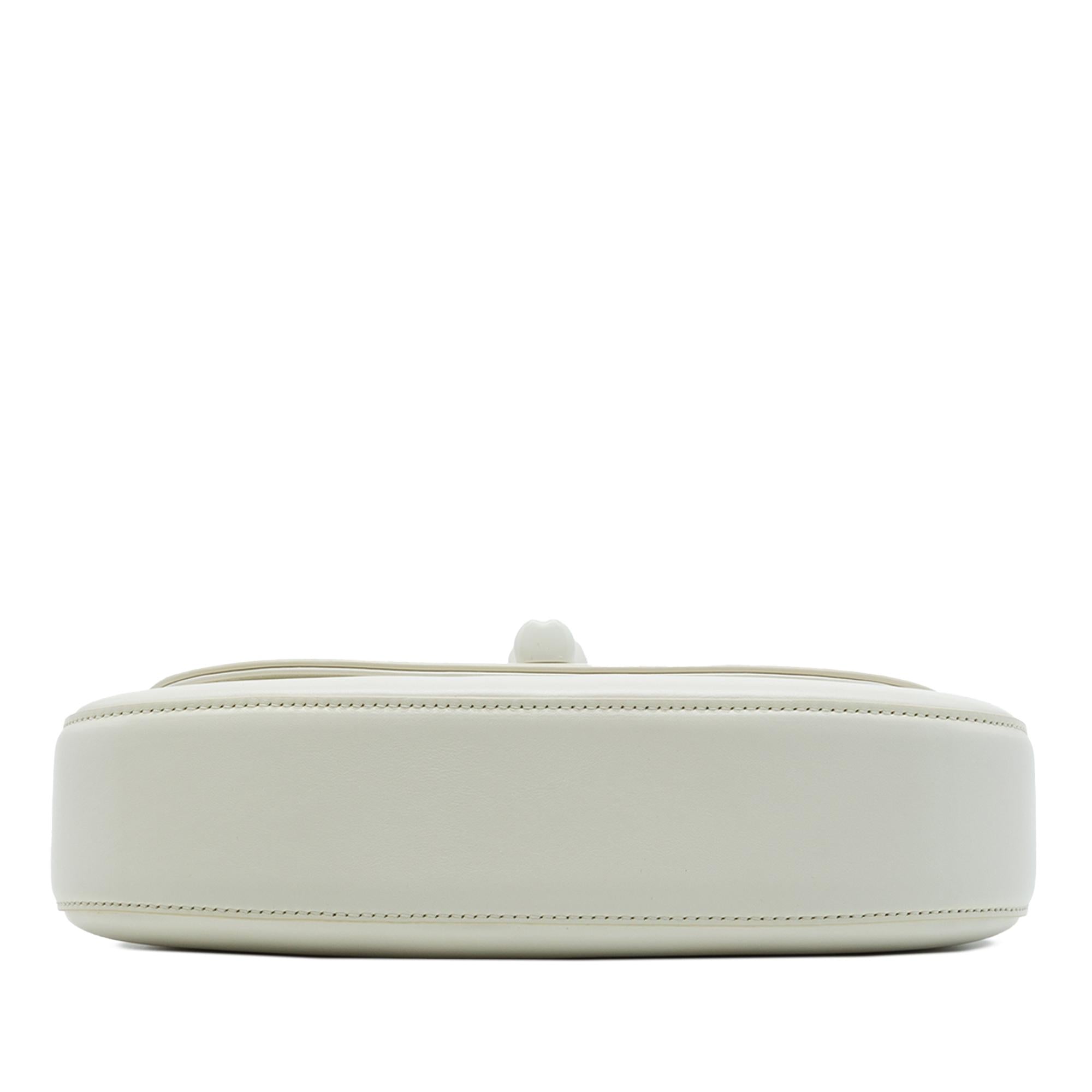 Gucci Small Calfskin Bamboo Diva Top Handle Bag
