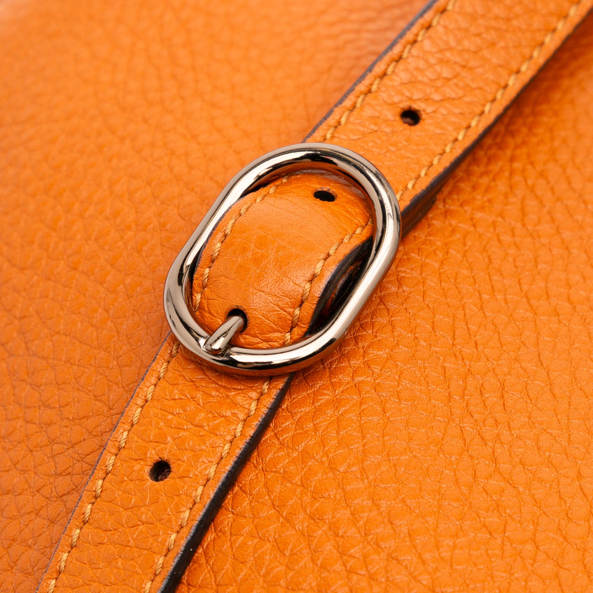 Gucci Small Calfskin Bamboo Shopper Satchel