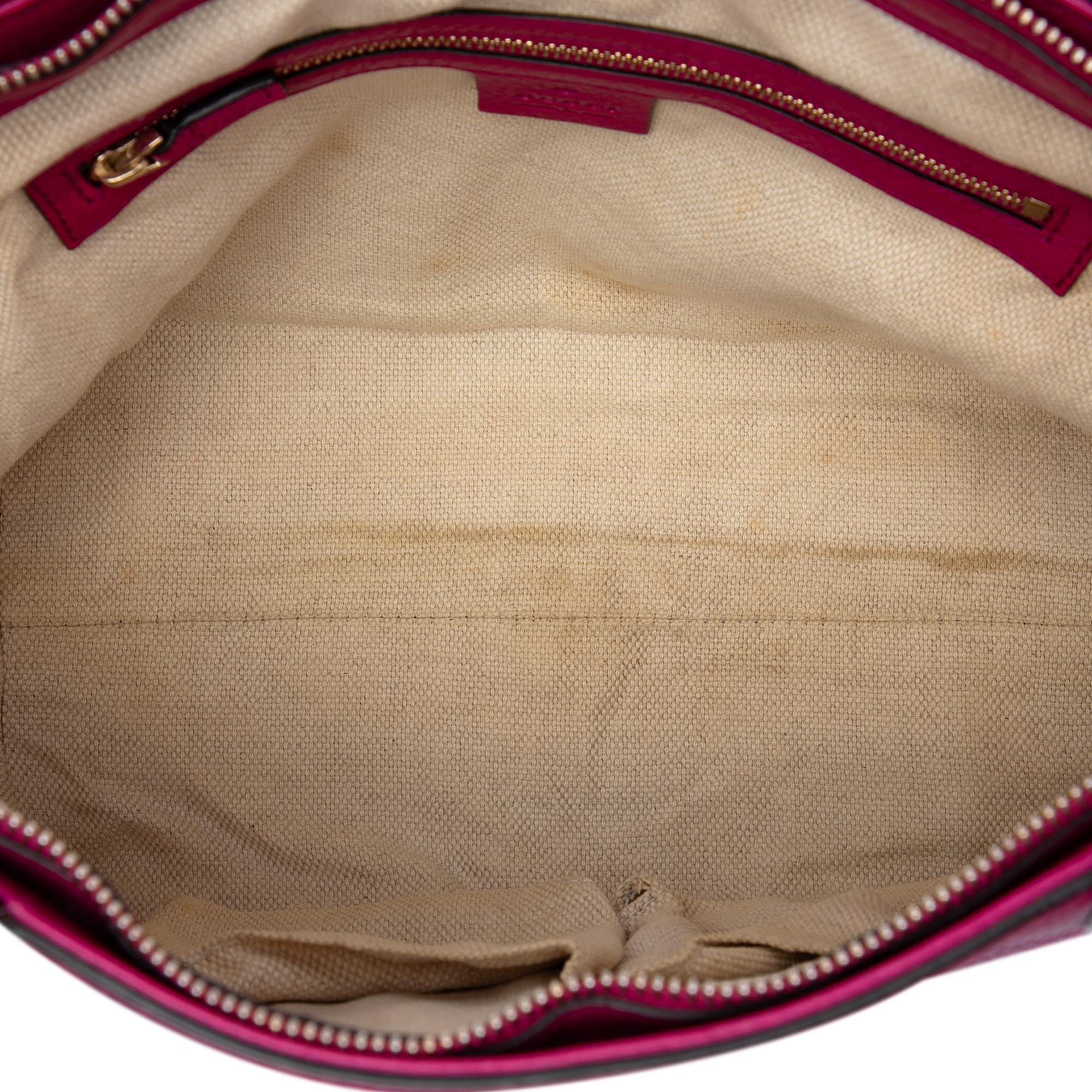 Gucci Small Calfskin Soho Cellarius Satchel