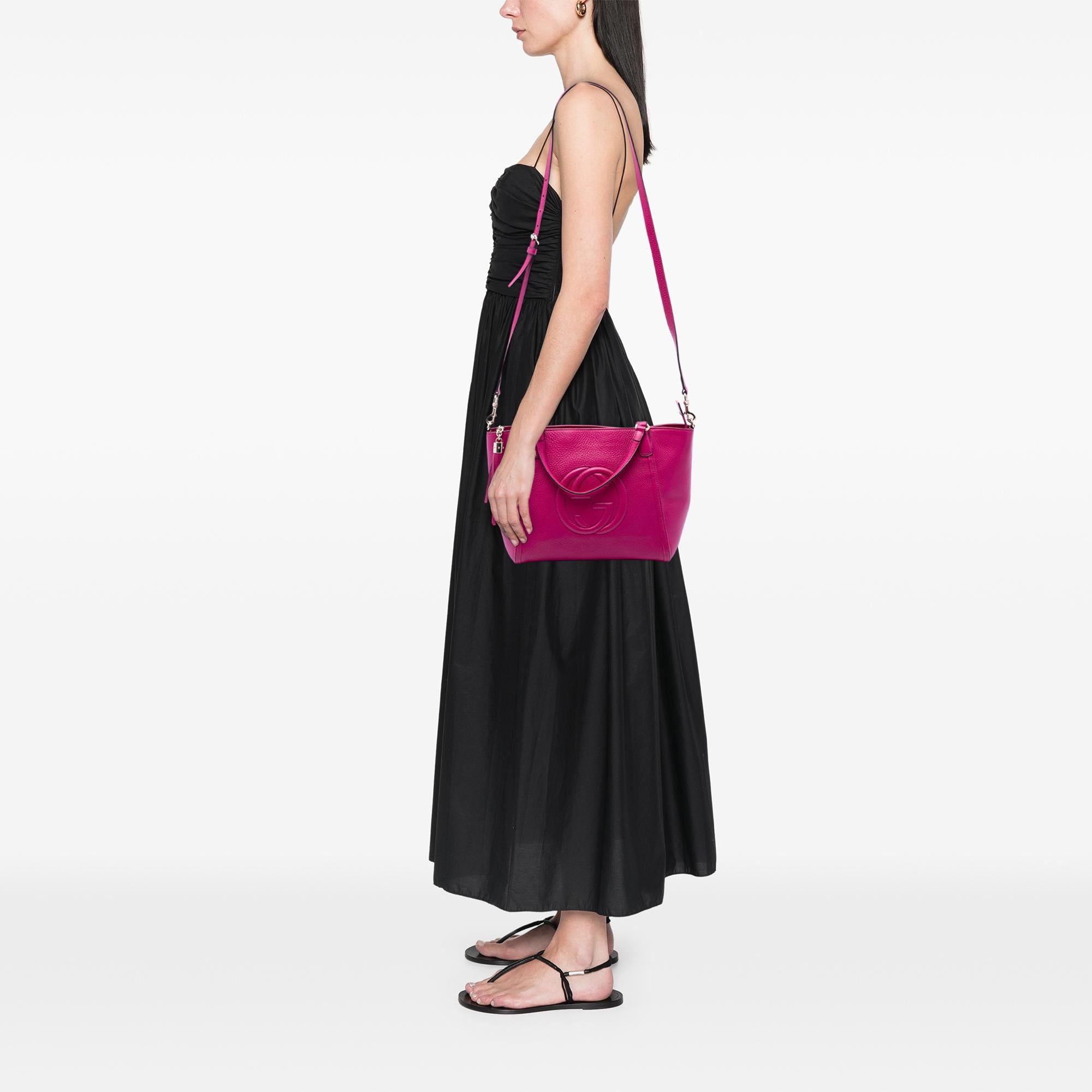 Gucci Small Calfskin Soho Cellarius Satchel