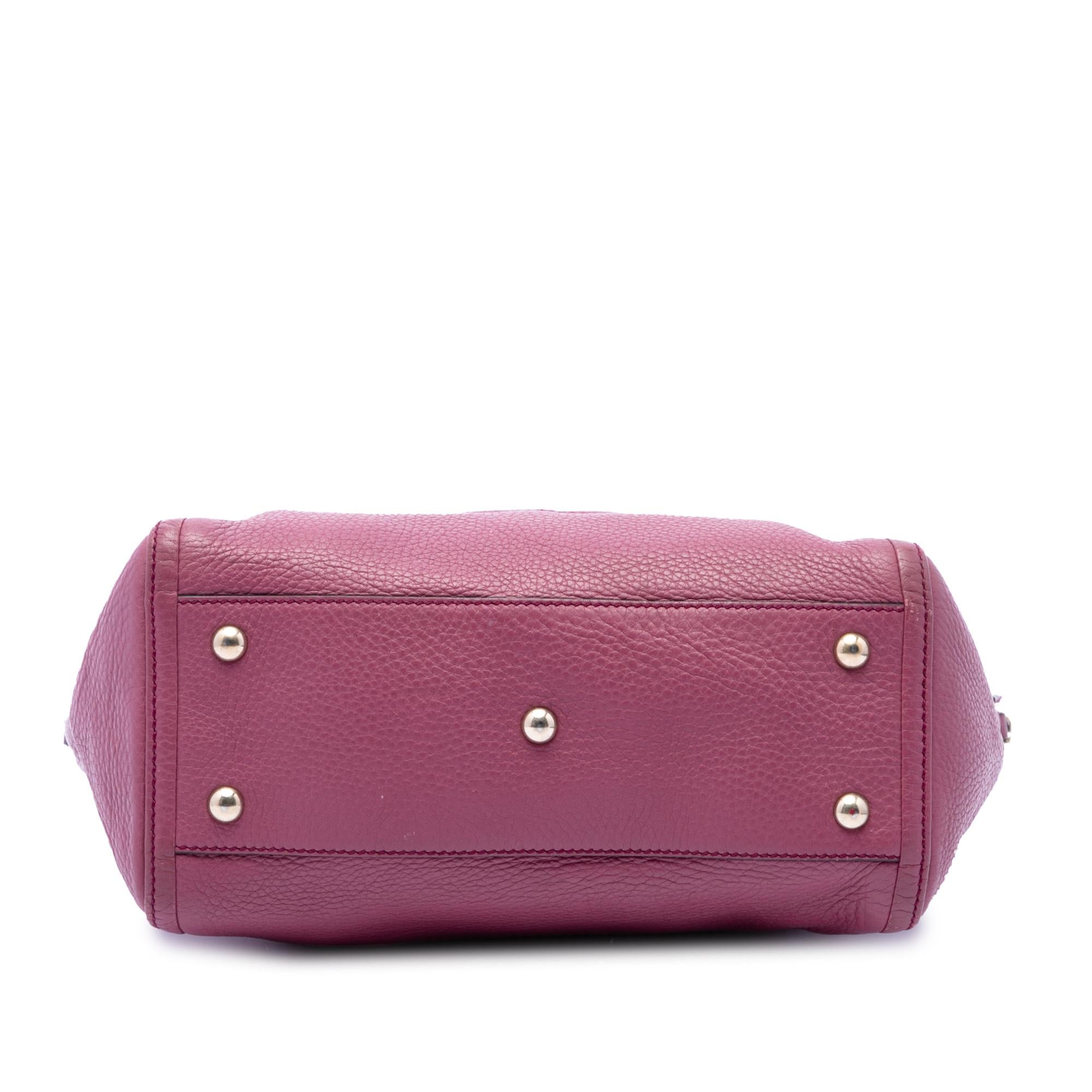 Gucci Small Calfskin Soho Cellarius Satchel
