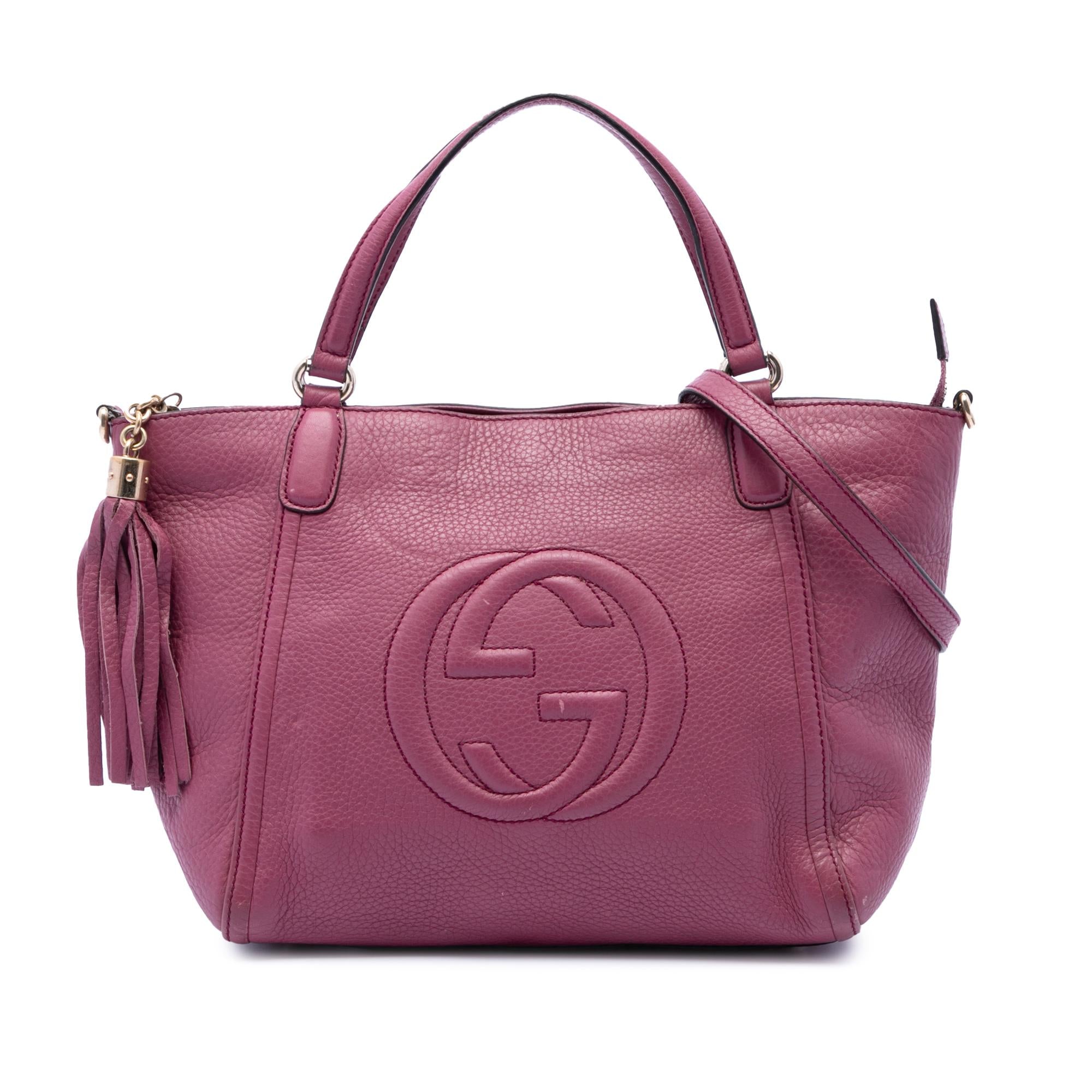 Gucci Small Calfskin Soho Cellarius Satchel