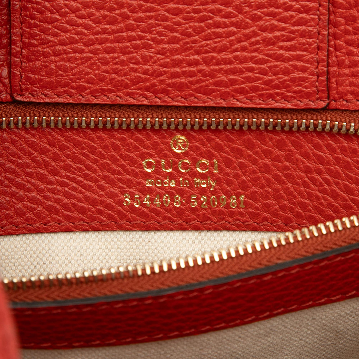 Gucci Small Calfskin Swing Tote