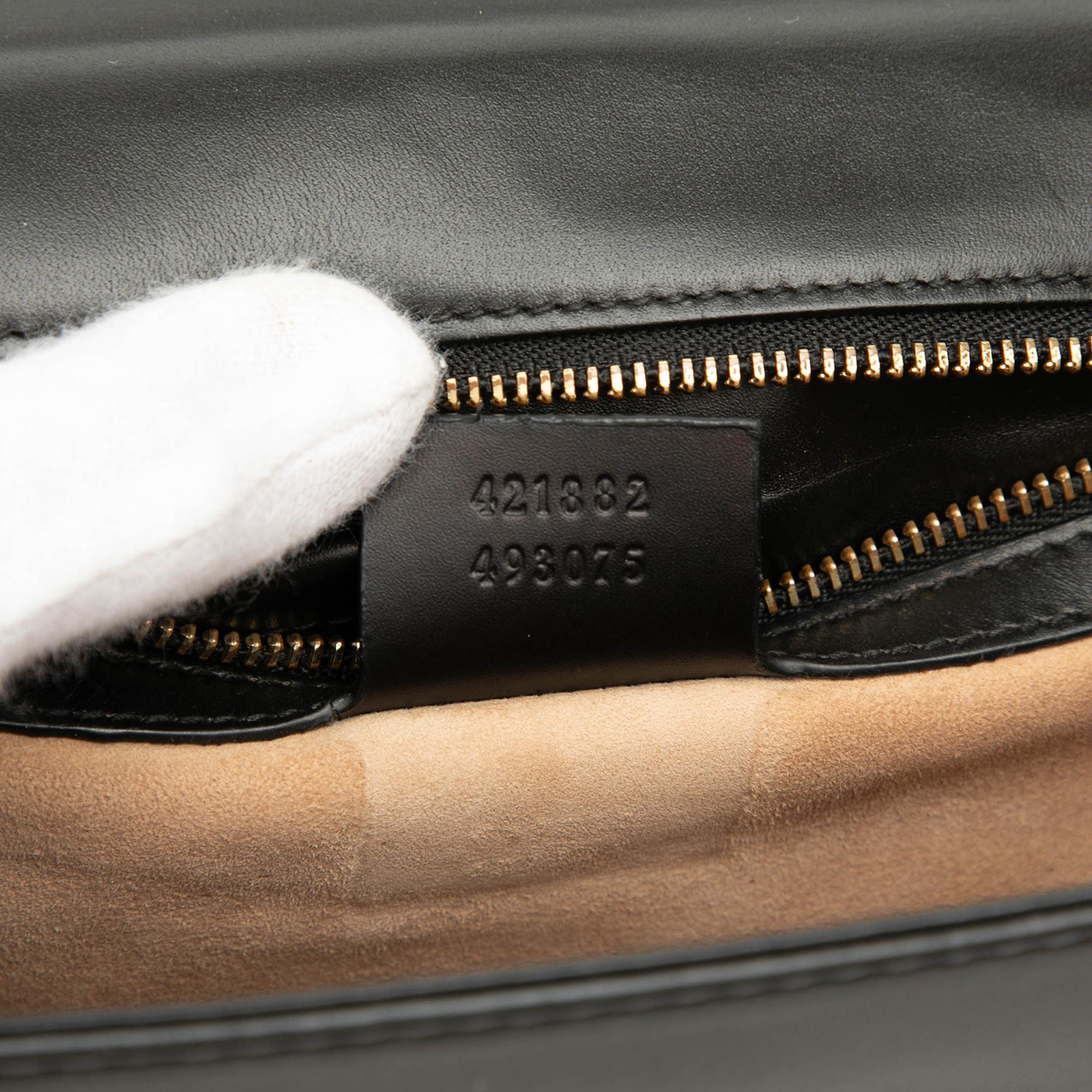 Gucci Small Calfskin Sylvie Web Satchel