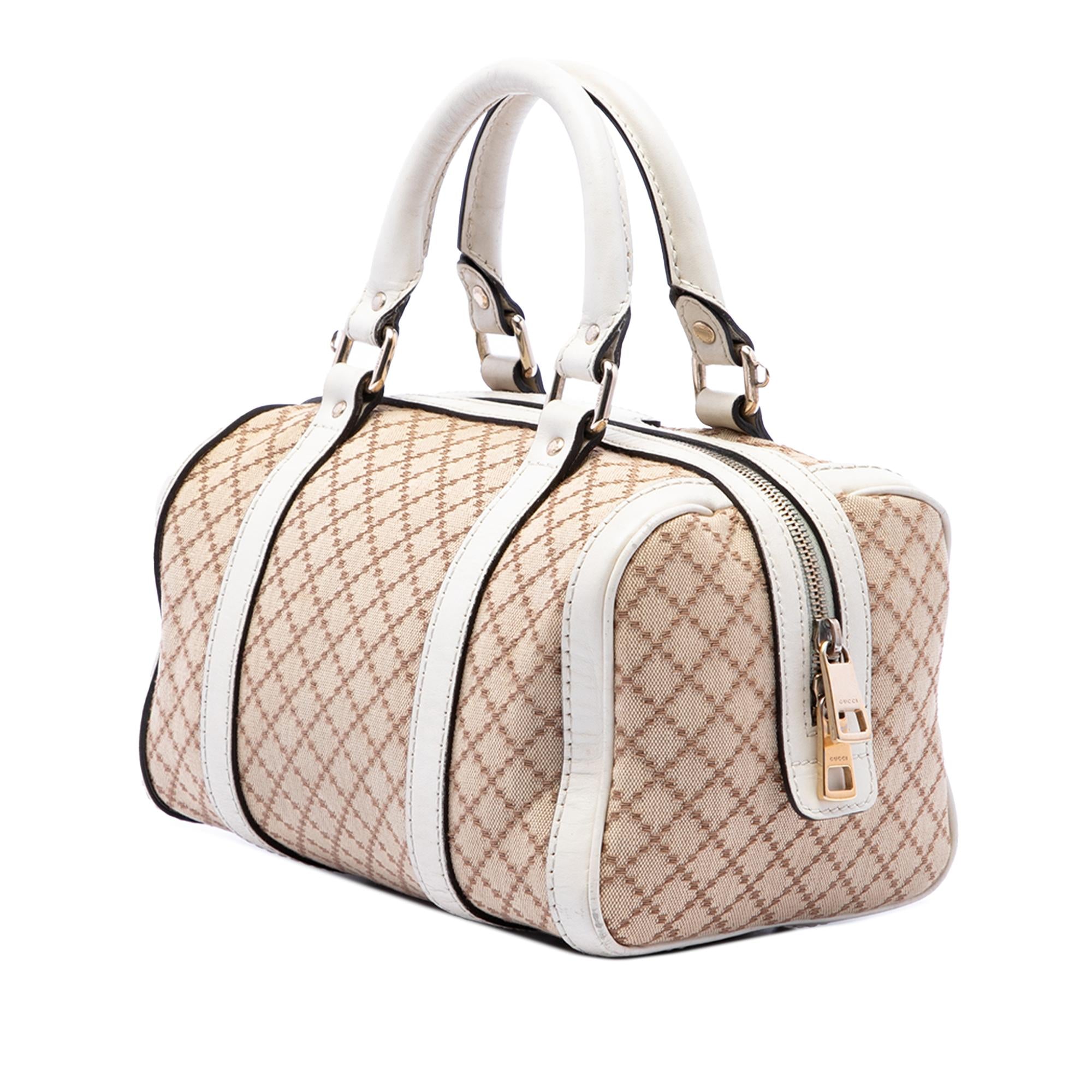 Gucci Small Diamante Canvas Joy Boston Bag