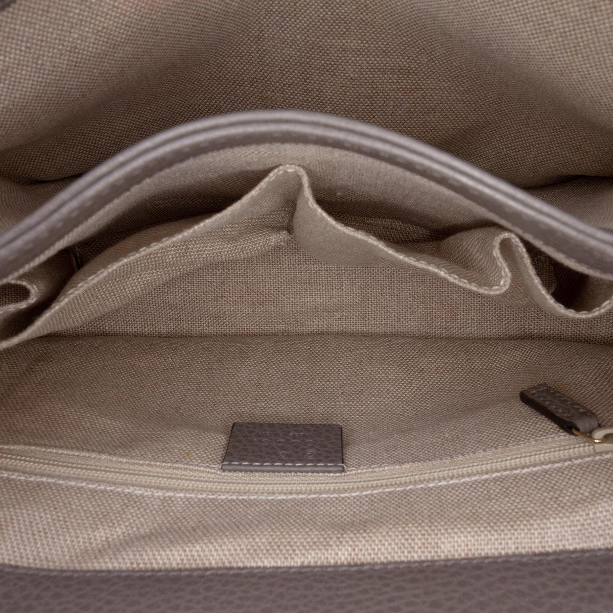 Gucci Small Dollar Calf Interlocking G Satchel