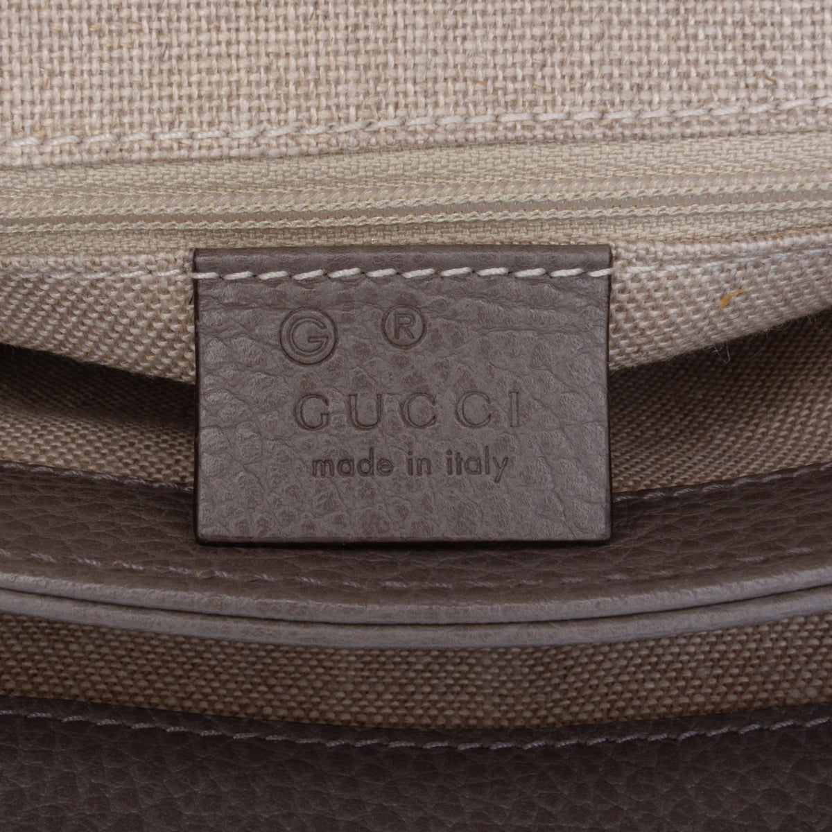 Gucci Small Dollar Calf Interlocking G Satchel