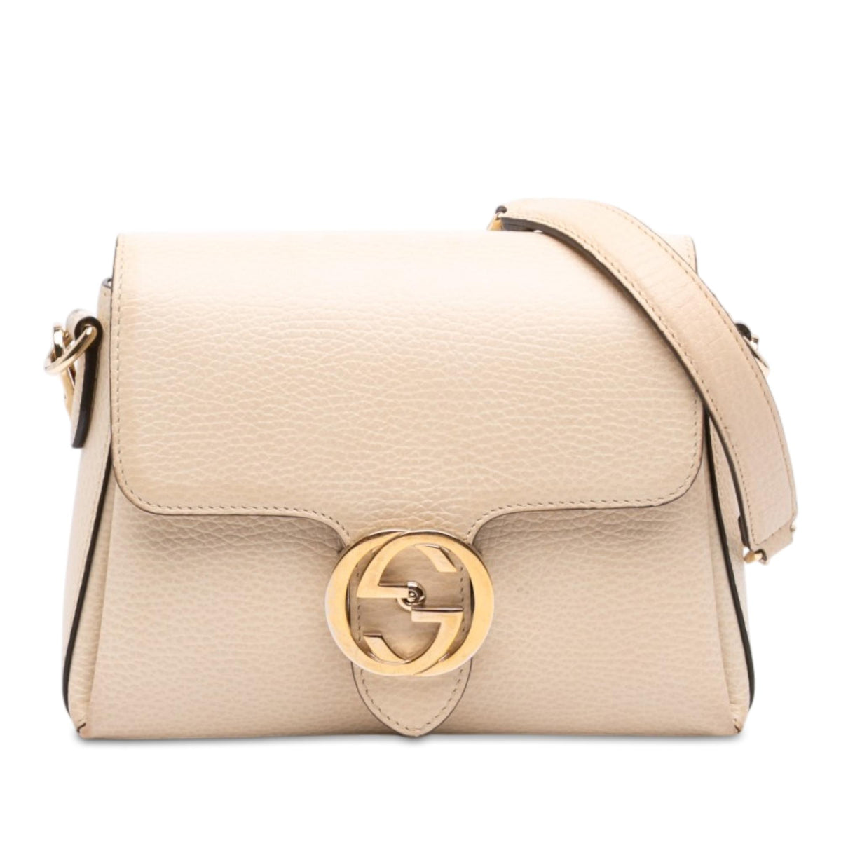Gucci Small Dollar Calfskin Interlocking G Crossbody