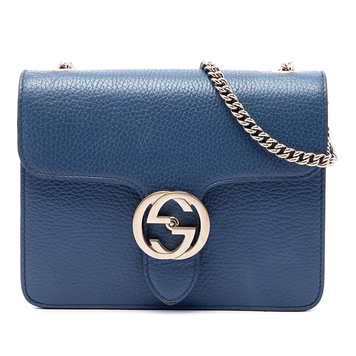 Gucci Small Dollar Calfskin Interlocking G Crossbody